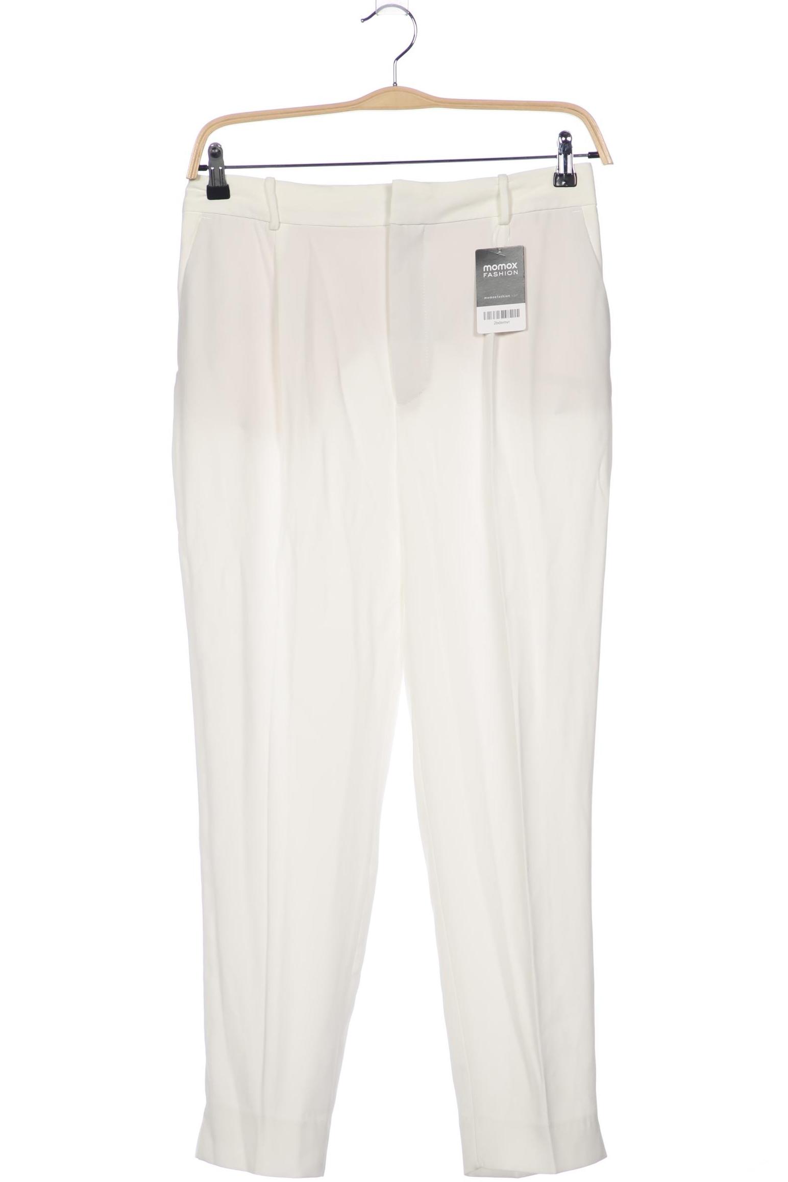 

Zara Damen Stoffhose, weiß, Gr. 0