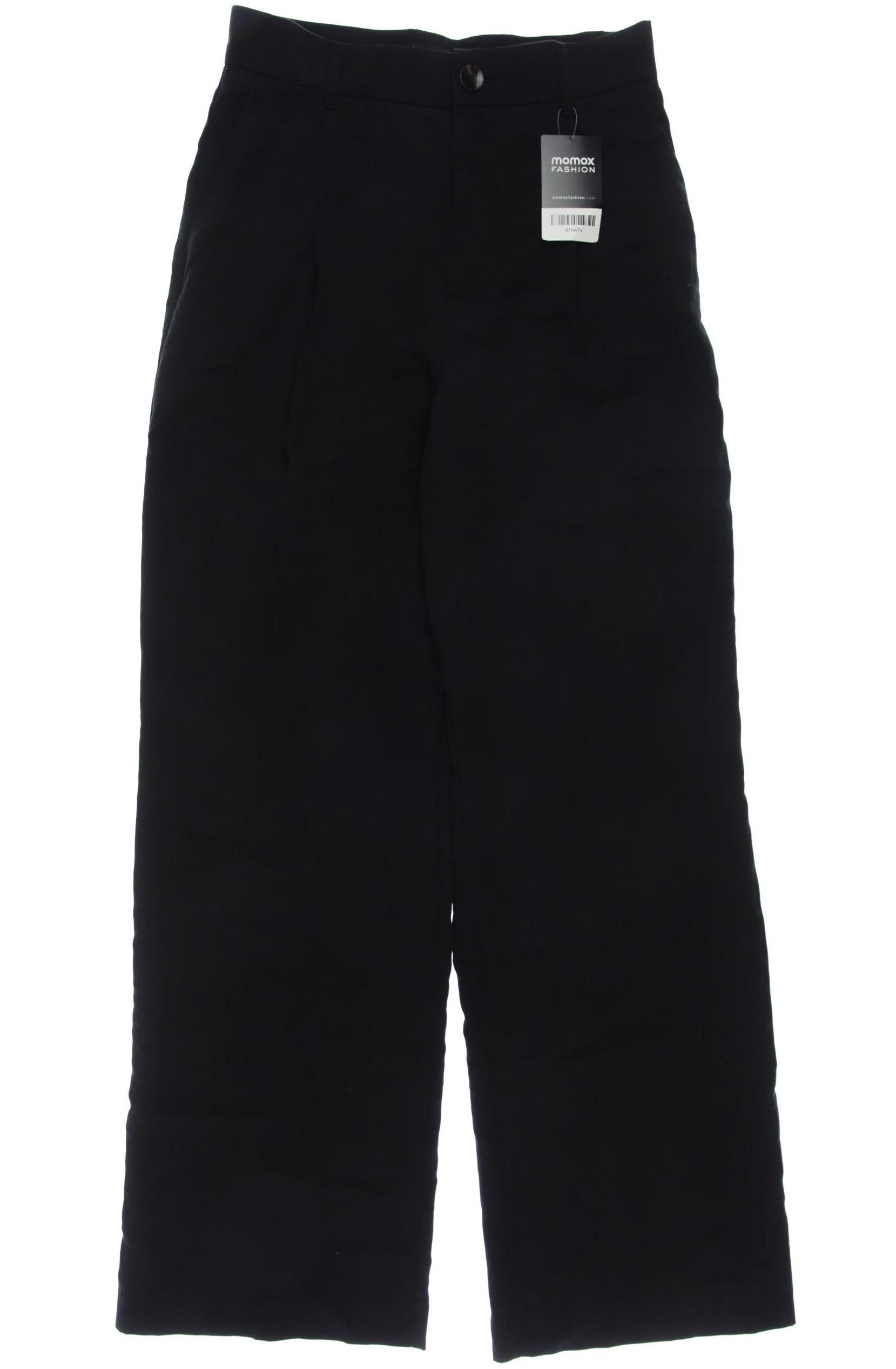 

Zara Damen Stoffhose, schwarz, Gr. 0