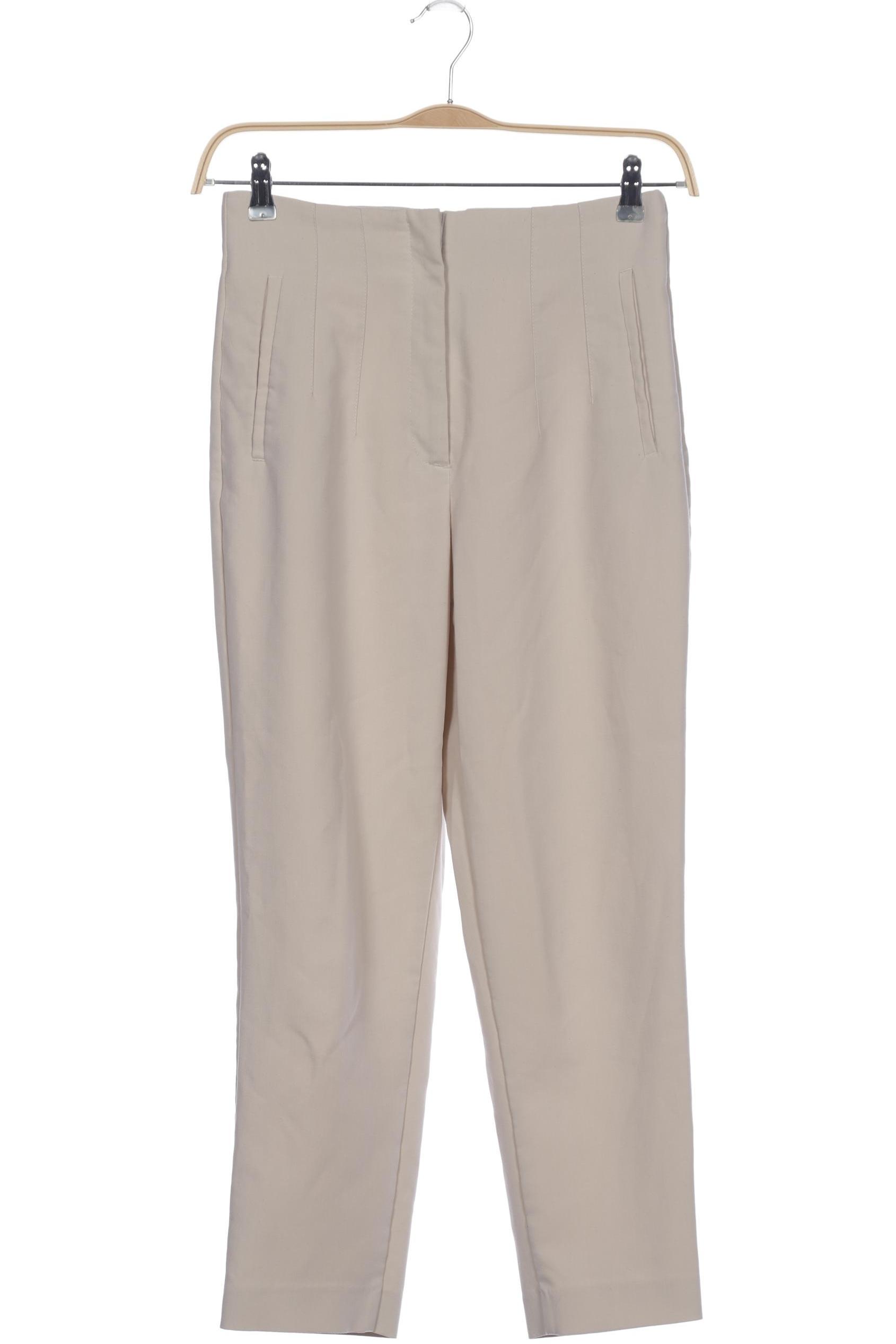 

Zara Damen Stoffhose, cremeweiß, Gr. 0