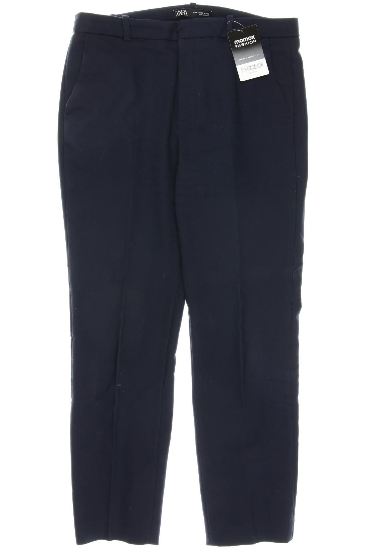 

Zara Damen Stoffhose, marineblau, Gr. 38
