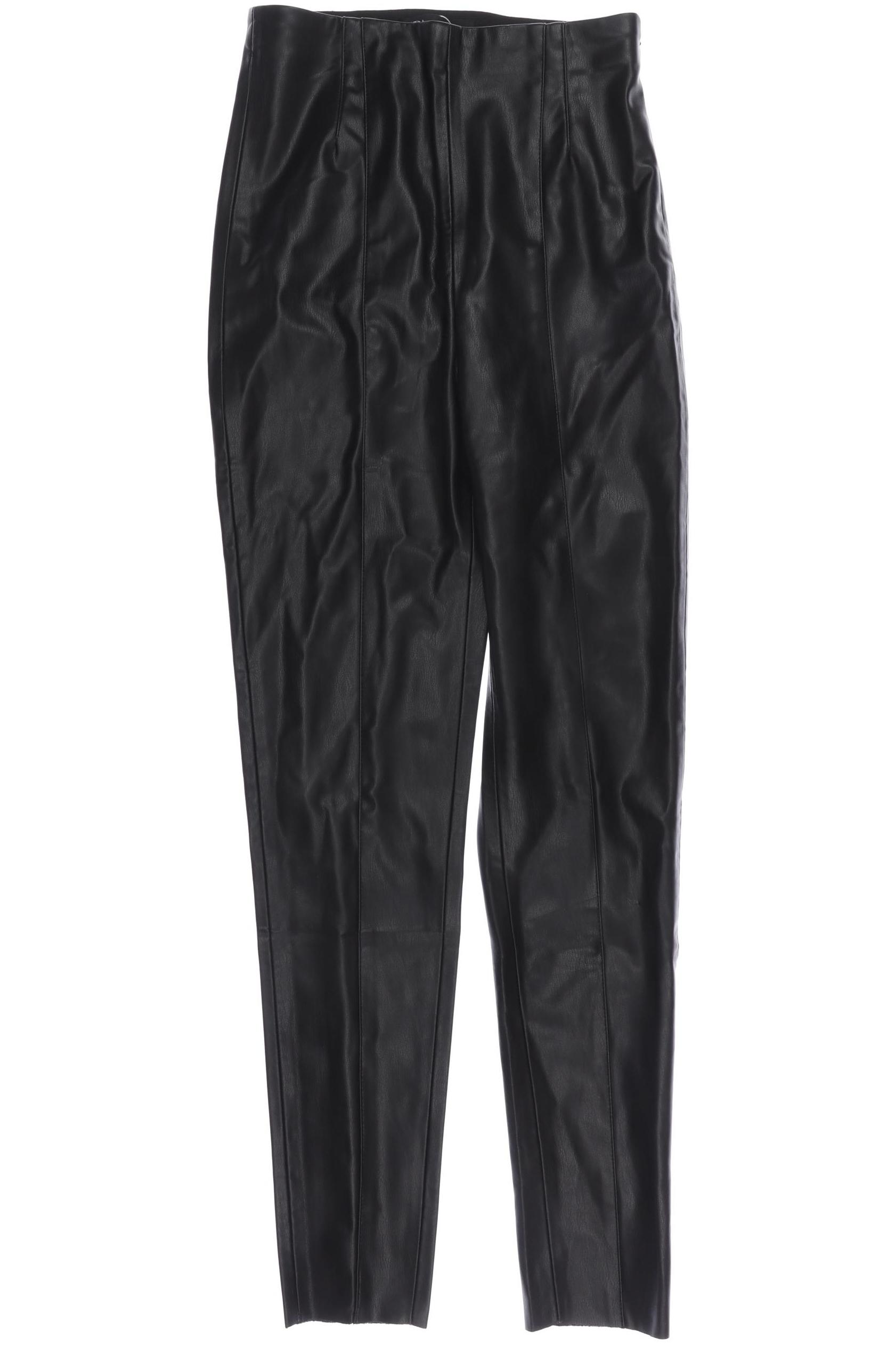 

Zara Damen Stoffhose, schwarz, Gr. 0
