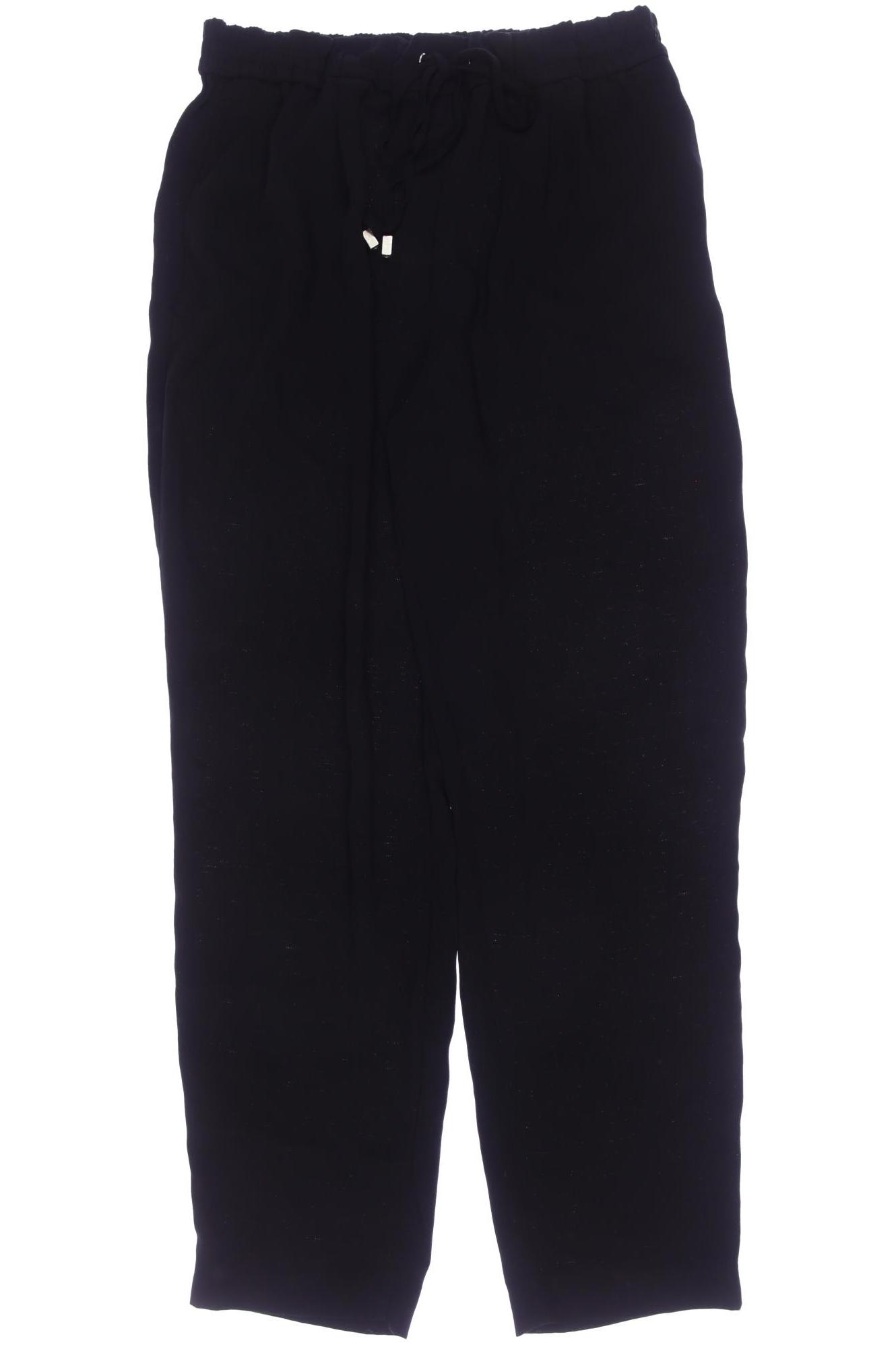 

Zara Damen Stoffhose, schwarz, Gr. 0