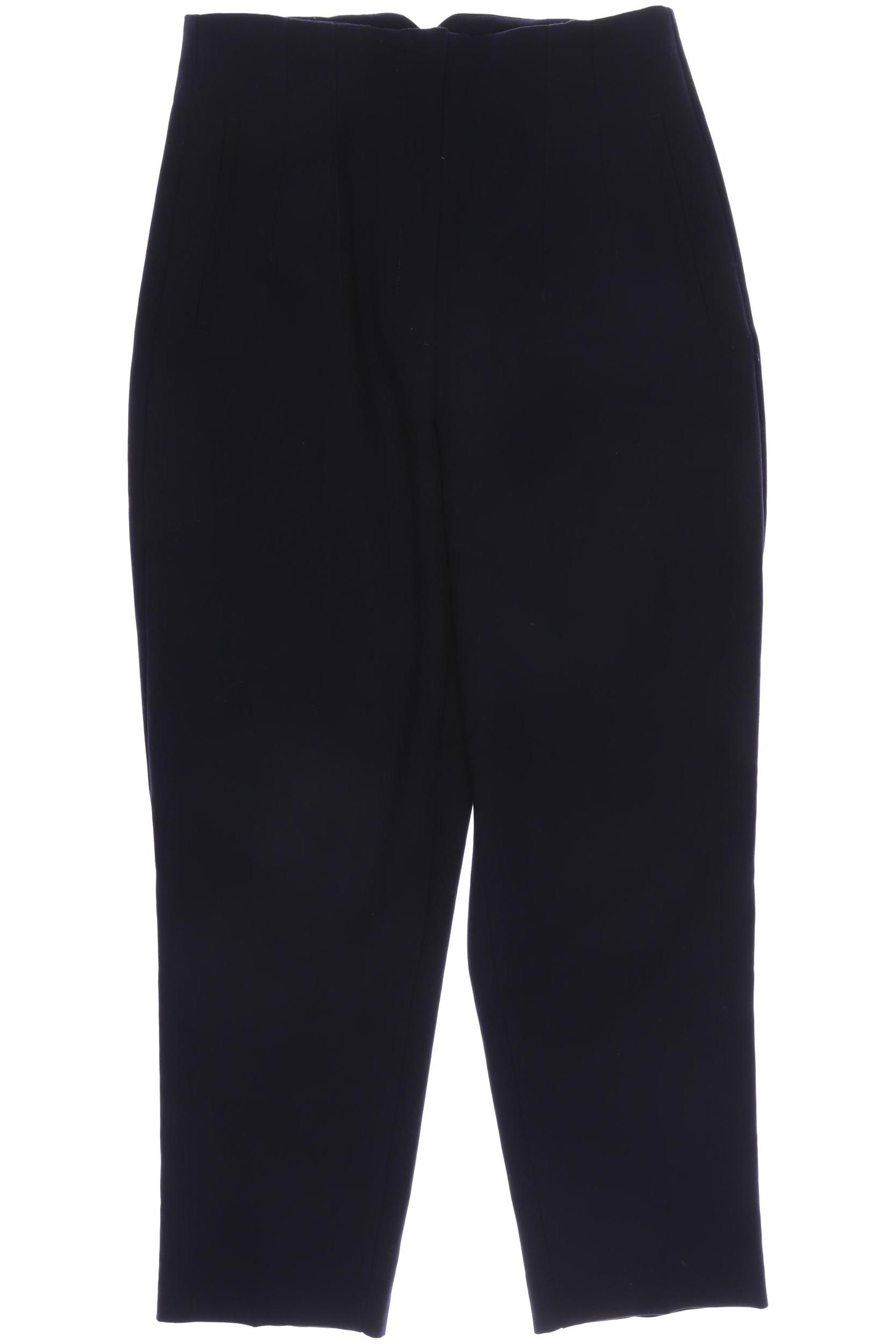 

Zara Damen Stoffhose, marineblau, Gr. 0