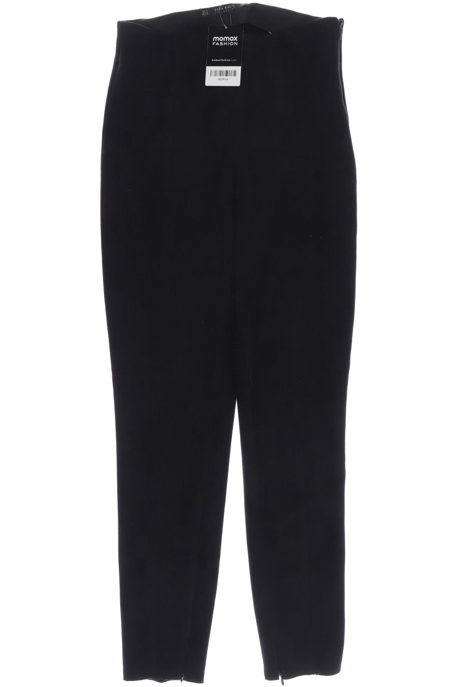 

Zara Damen Stoffhose, schwarz, Gr. 0