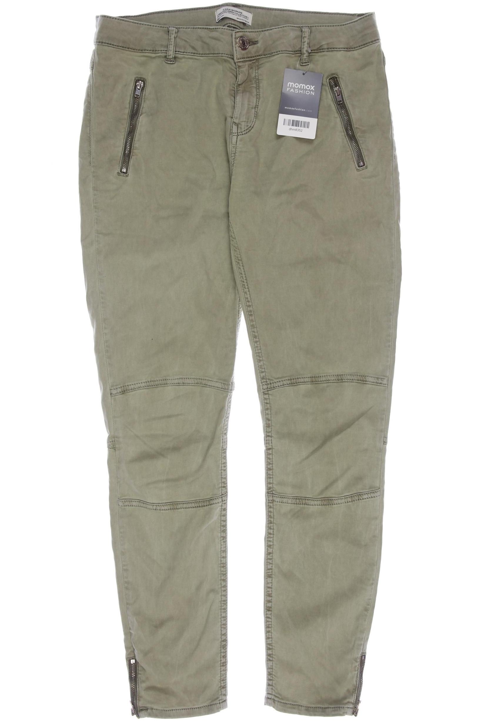 

Zara Damen Stoffhose, hellgrün, Gr. 38