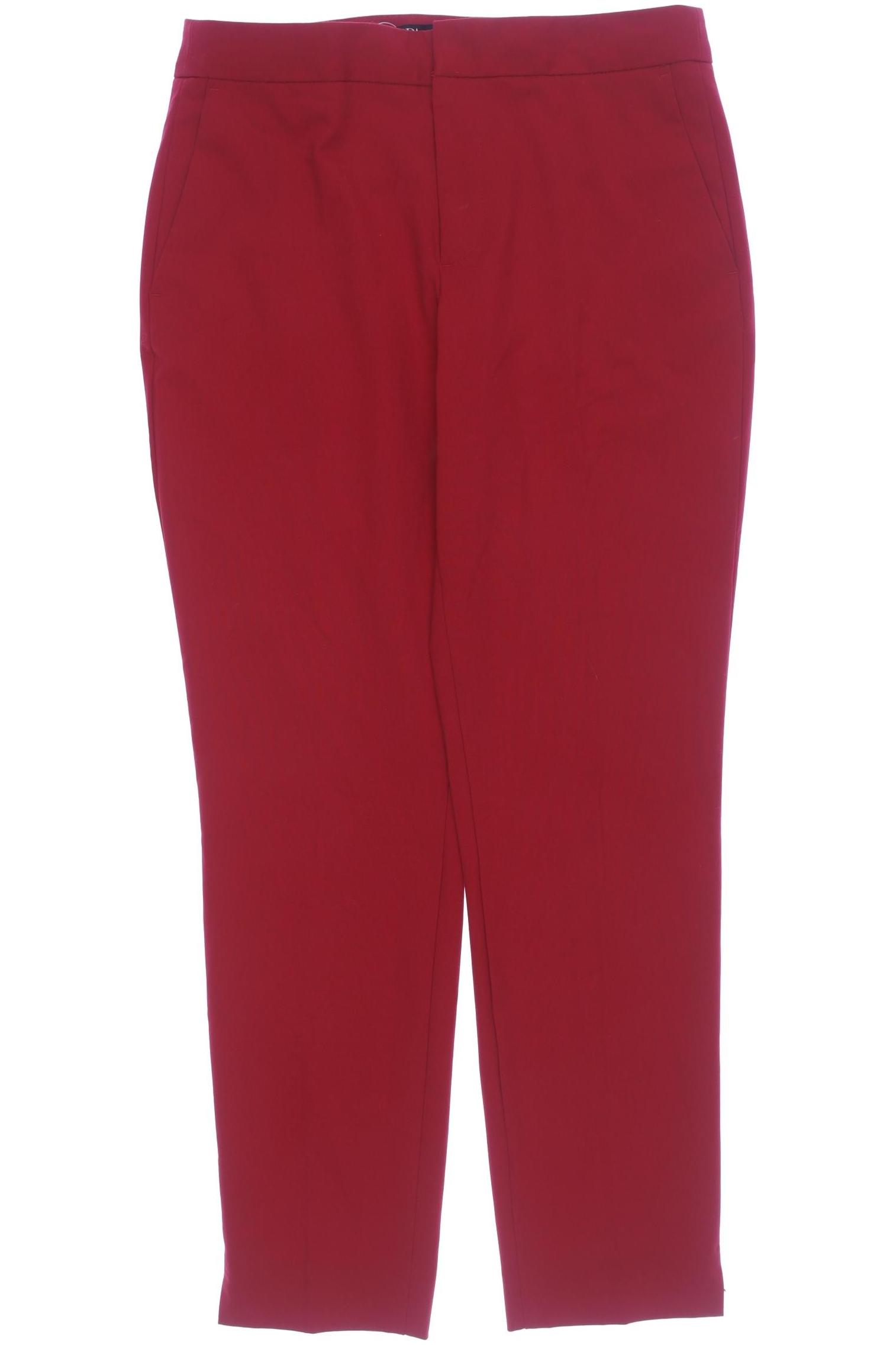 

Zara Damen Stoffhose, rot, Gr. 36