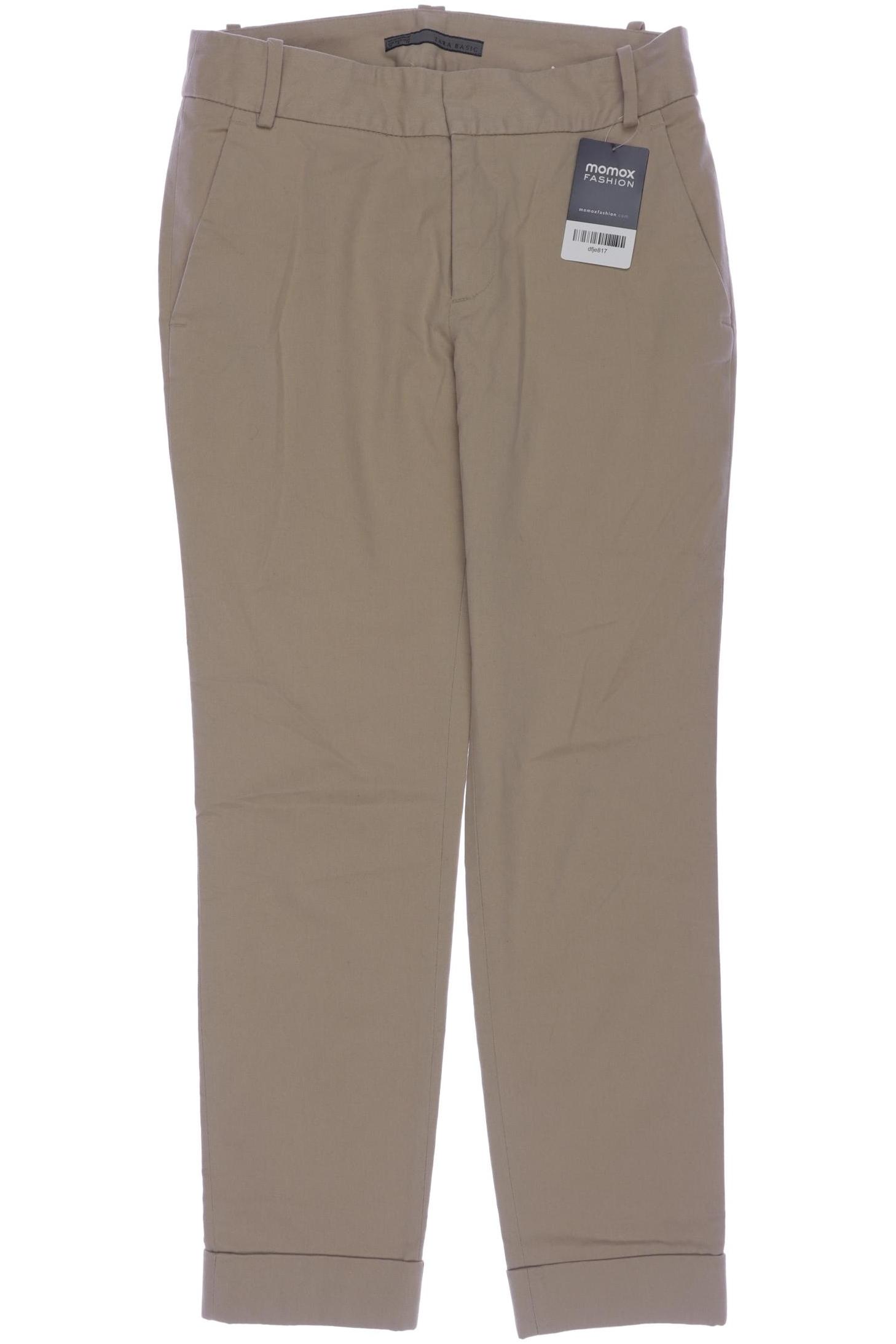 

Zara Damen Stoffhose, beige, Gr. 36