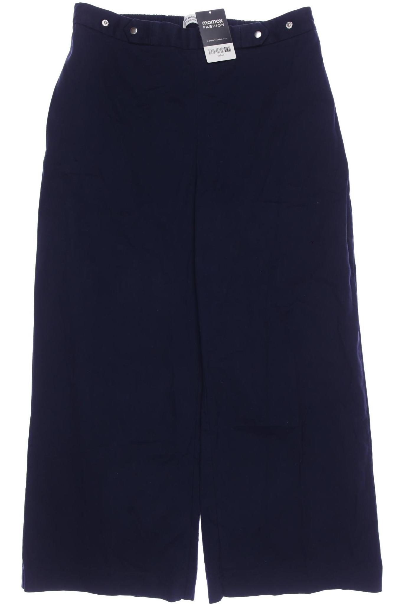 

Zara Damen Stoffhose, marineblau, Gr. 0