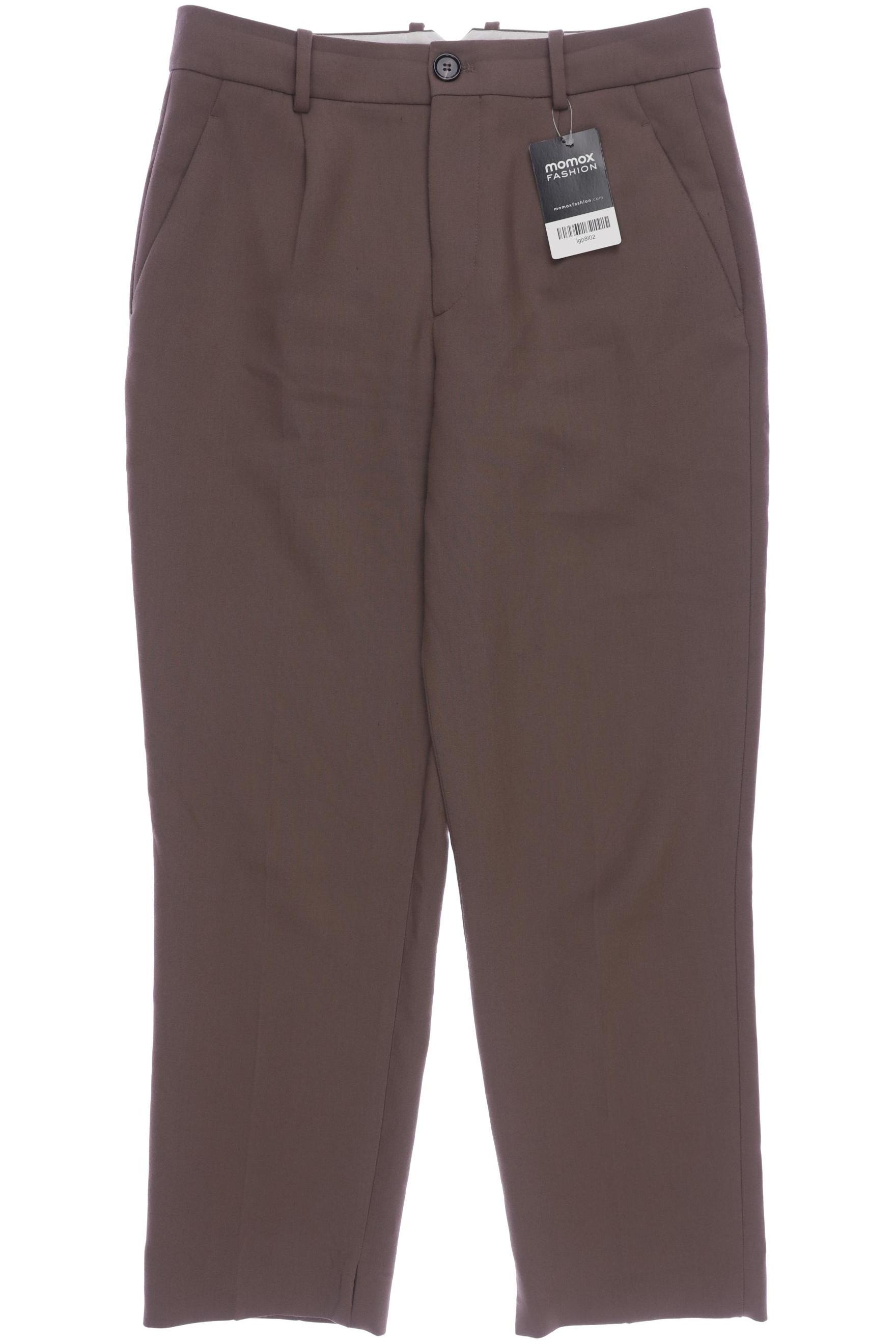 

Zara Damen Stoffhose, braun, Gr. 0