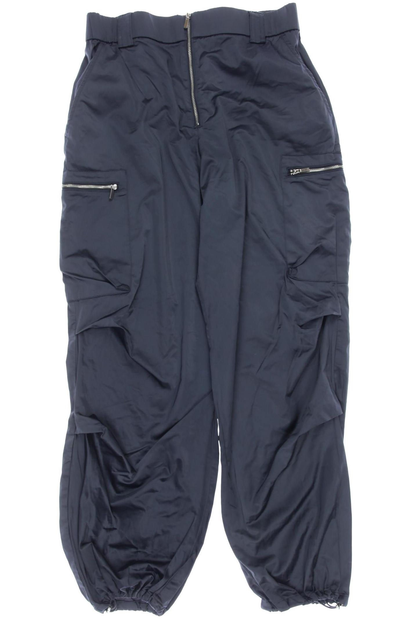 

Zara Damen Stoffhose, marineblau, Gr. 0
