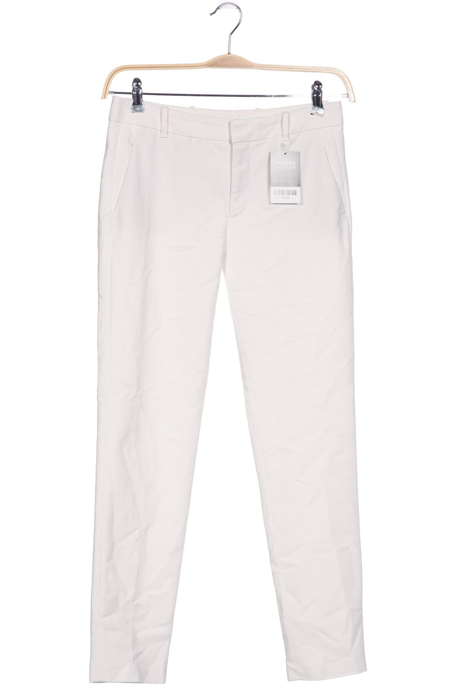 

Zara Damen Stoffhose, weiß, Gr. 0