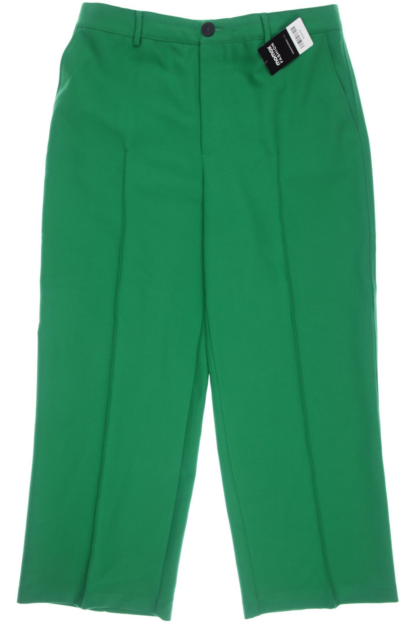 

Zara Damen Stoffhose, grün, Gr. 0