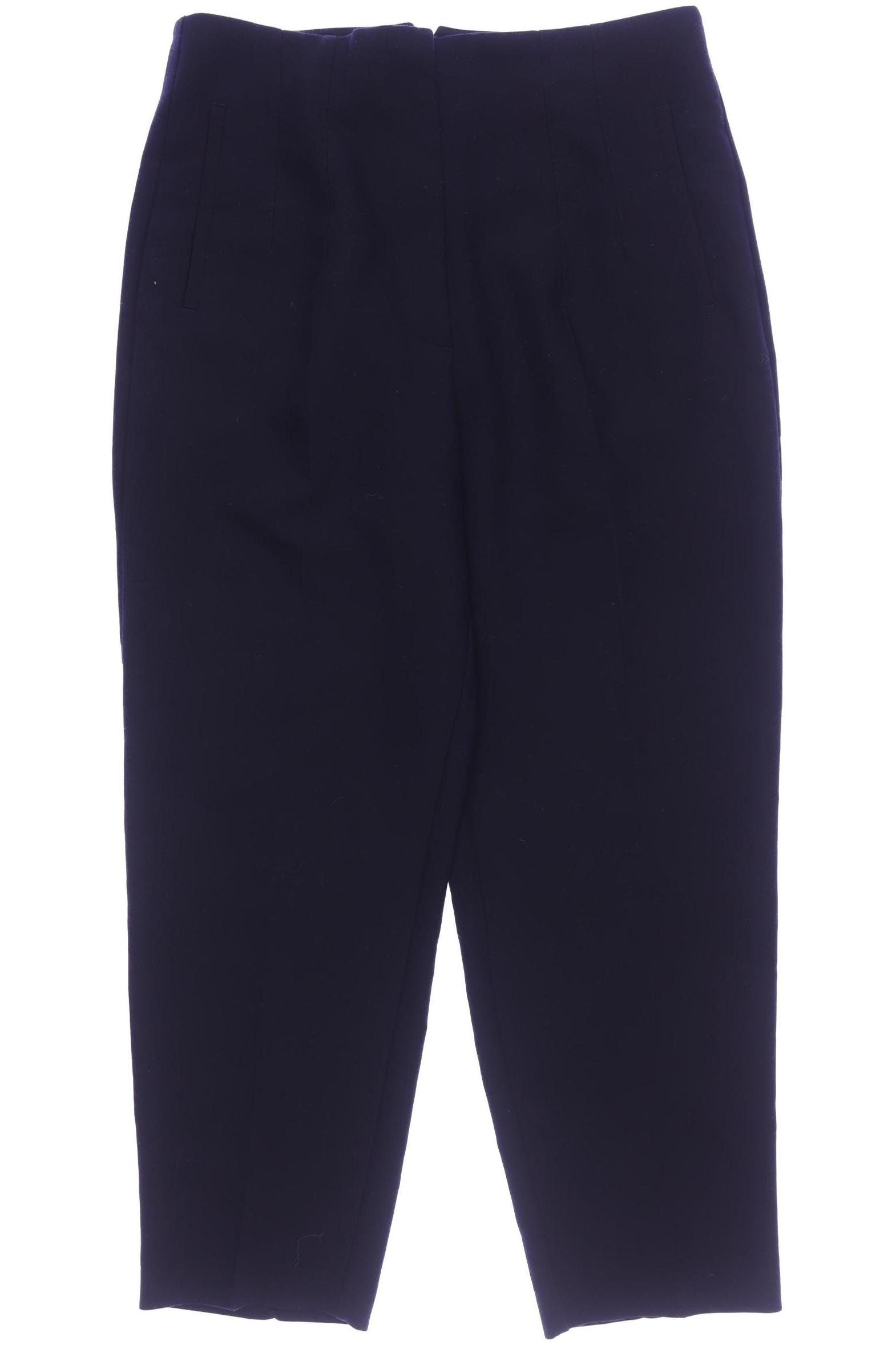 

Zara Damen Stoffhose, marineblau, Gr. 0