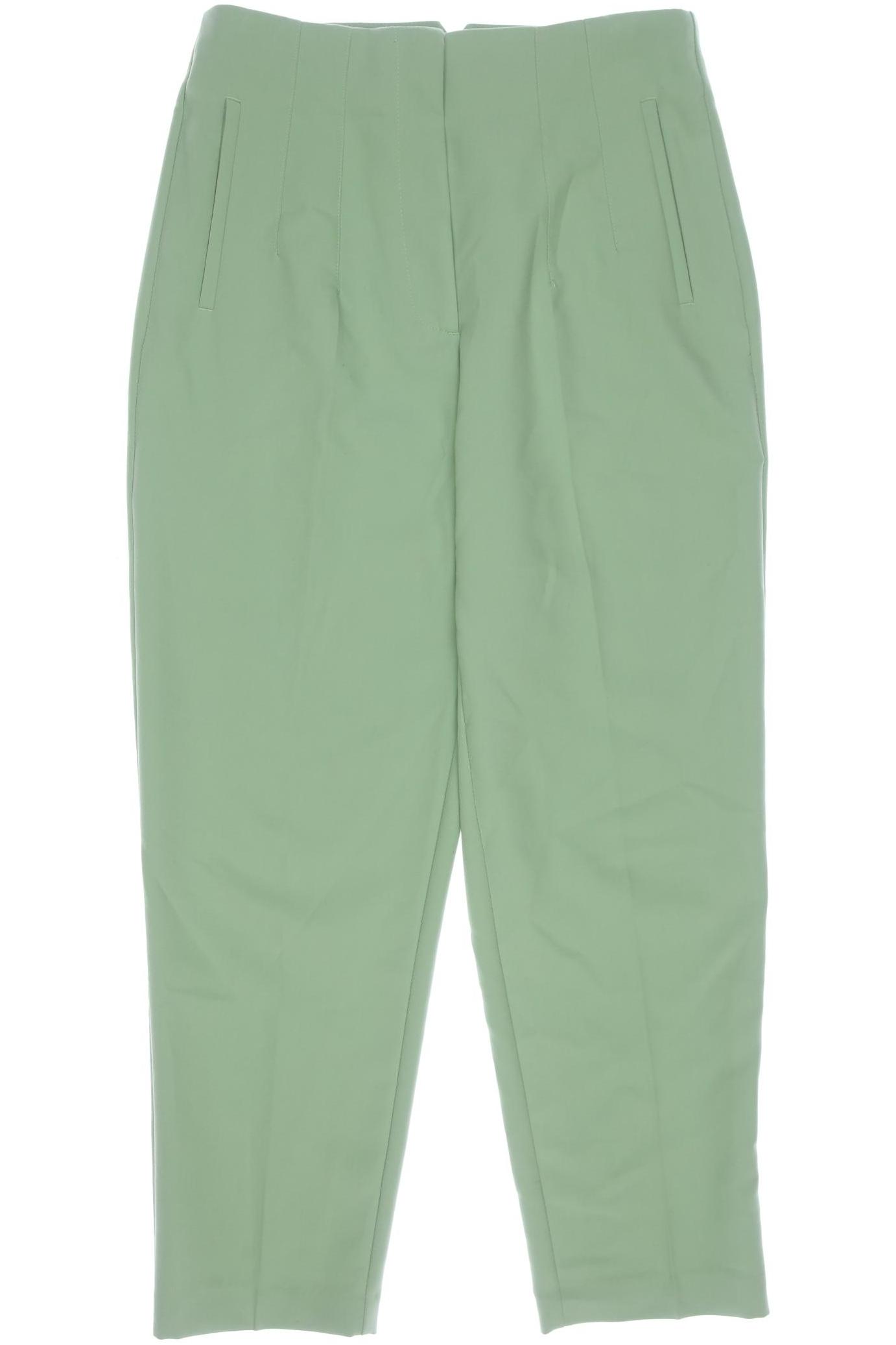 

Zara Damen Stoffhose, hellgrün, Gr. 0