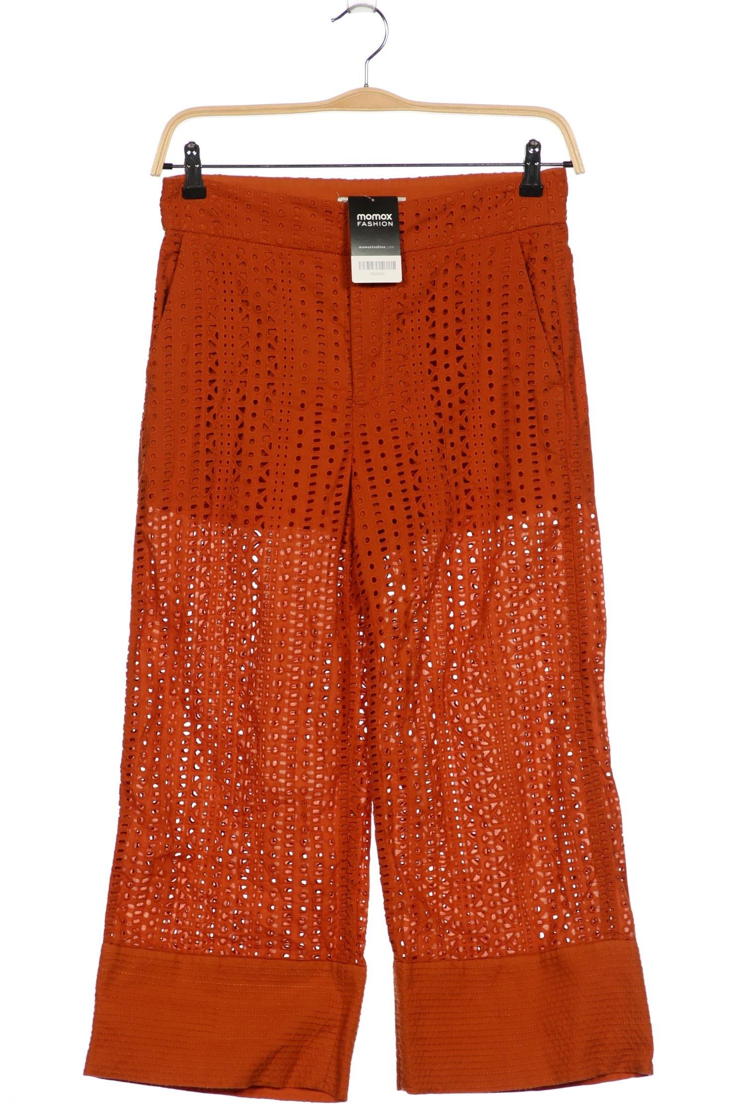 

Zara Damen Stoffhose, orange, Gr. 0