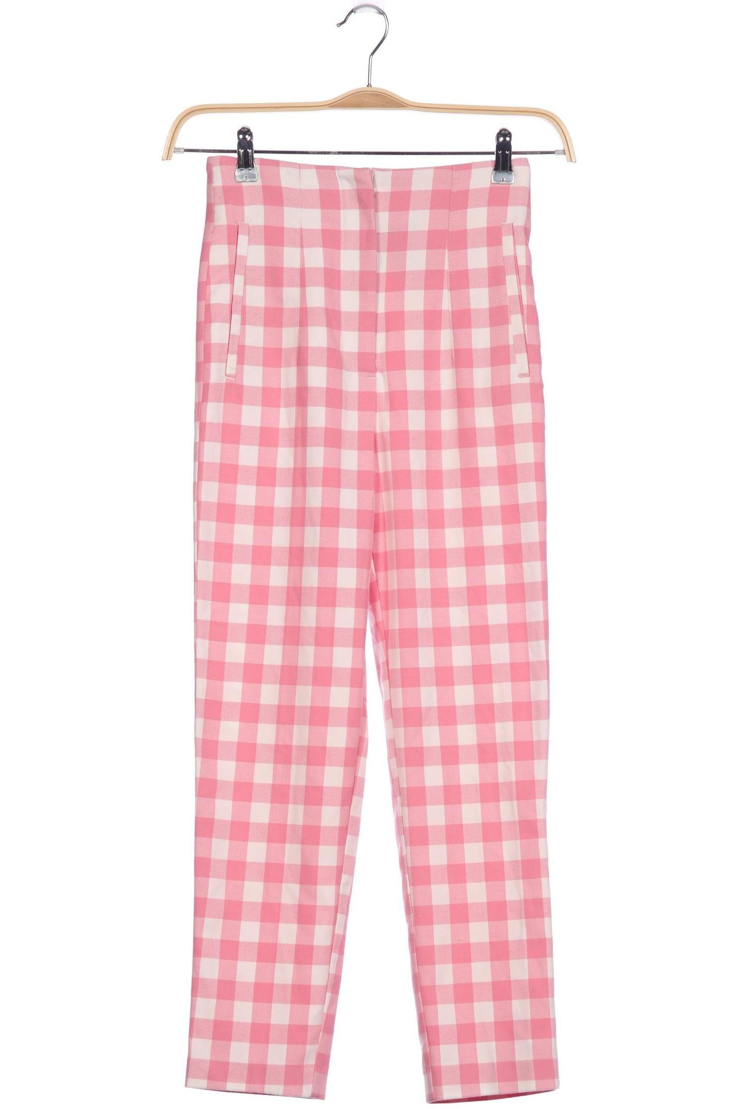 

Zara Damen Stoffhose, pink, Gr. 0