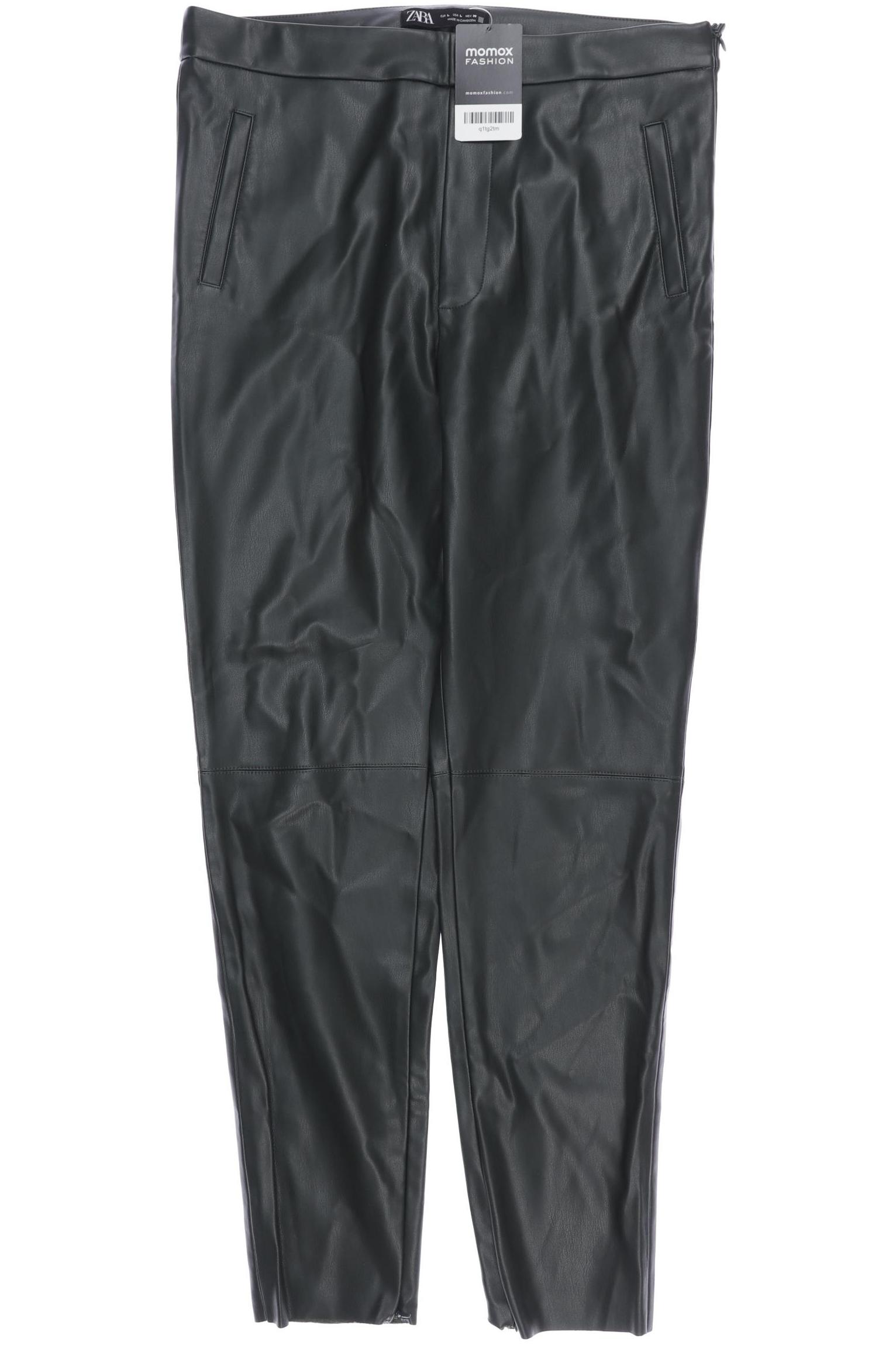 

Zara Damen Stoffhose, grün, Gr. 0