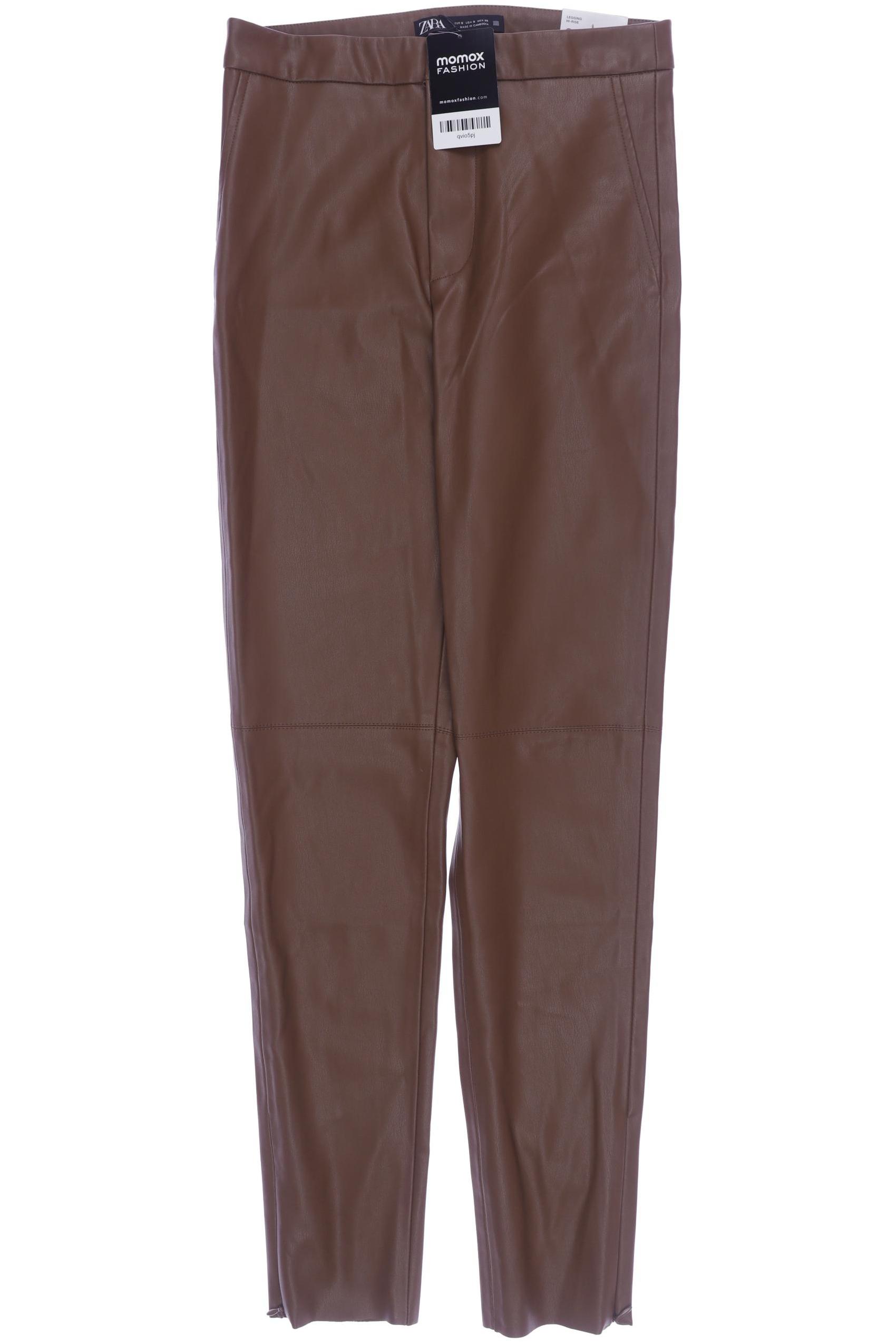 

Zara Damen Stoffhose, braun, Gr. 0