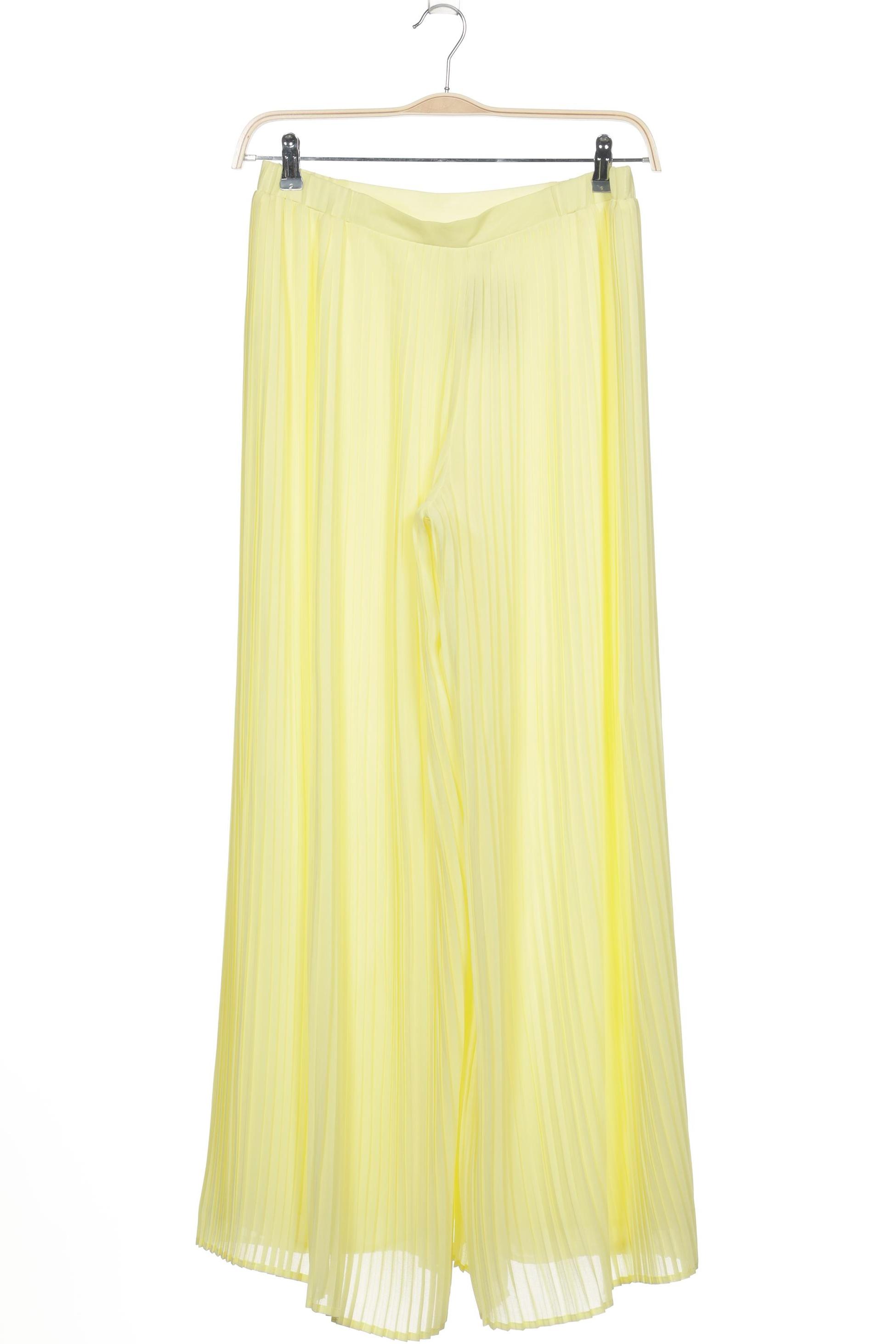 

Zara Damen Stoffhose, gelb, Gr. 0