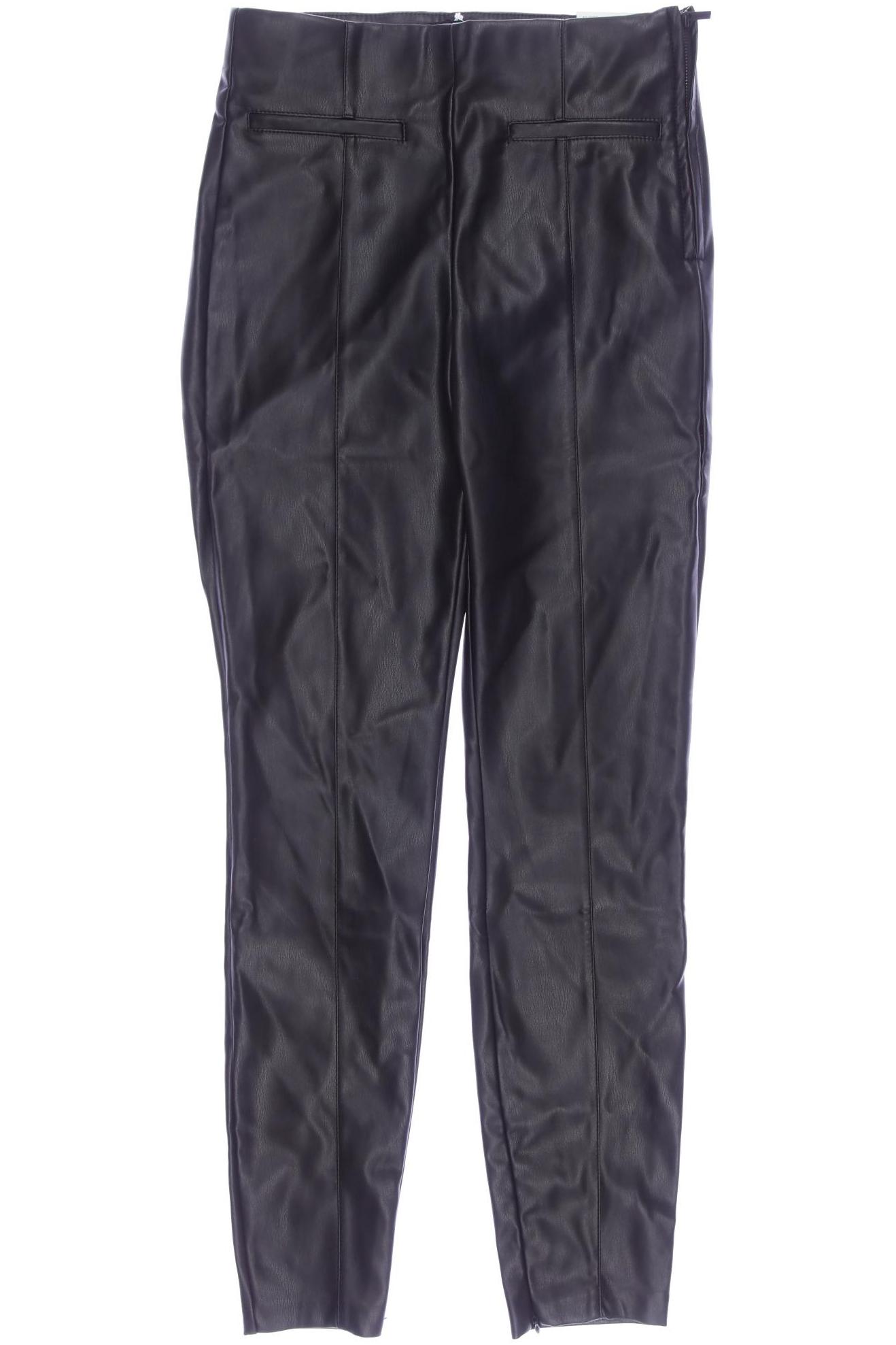 

Zara Damen Stoffhose, schwarz, Gr. 0