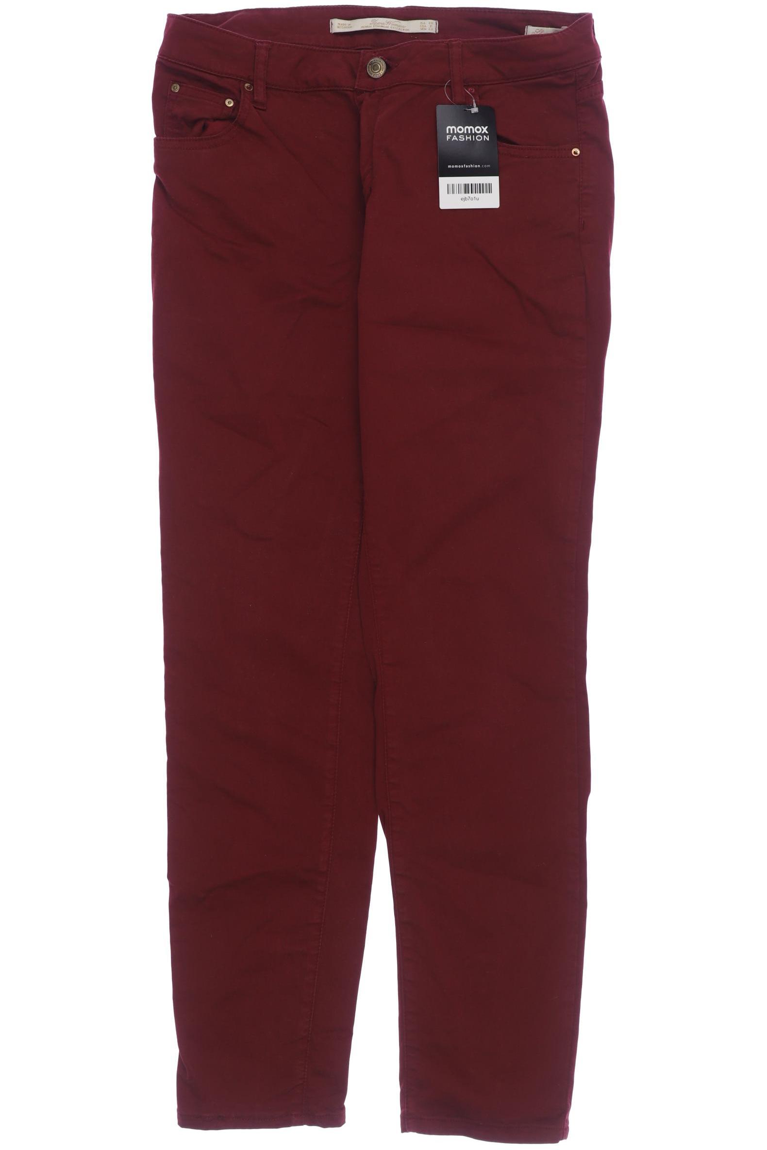 

Zara Damen Stoffhose, bordeaux, Gr. 38