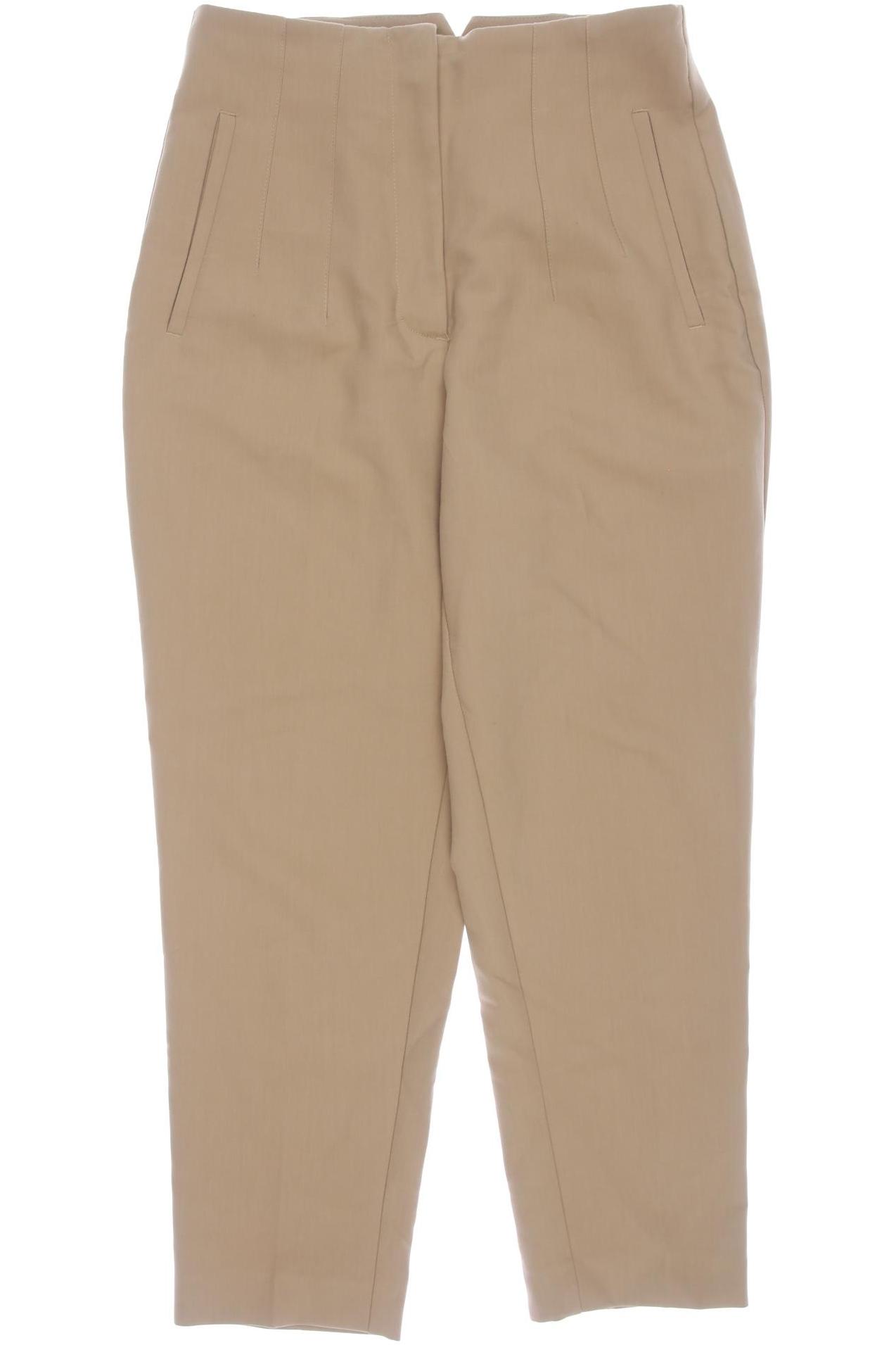 

Zara Damen Stoffhose, beige, Gr. 0