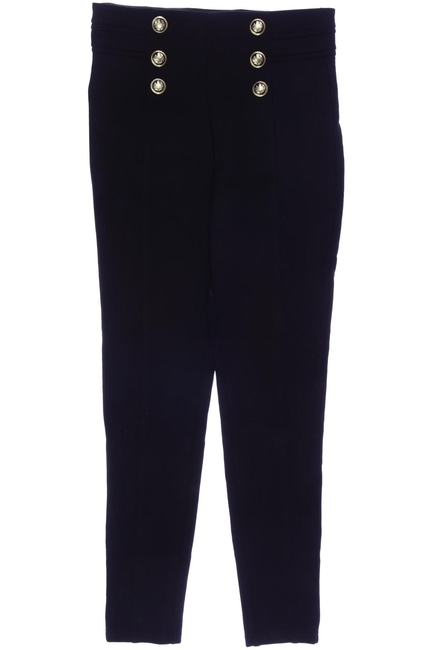 

Zara Damen Stoffhose, schwarz, Gr. 0