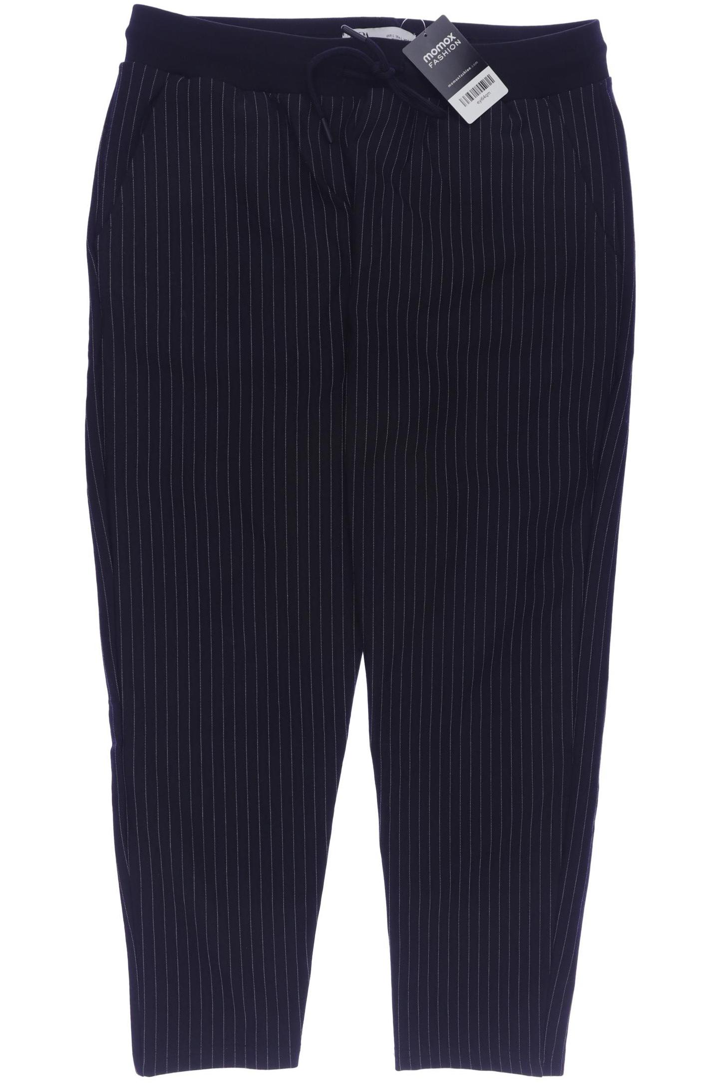 

Zara Damen Stoffhose, marineblau, Gr. 0