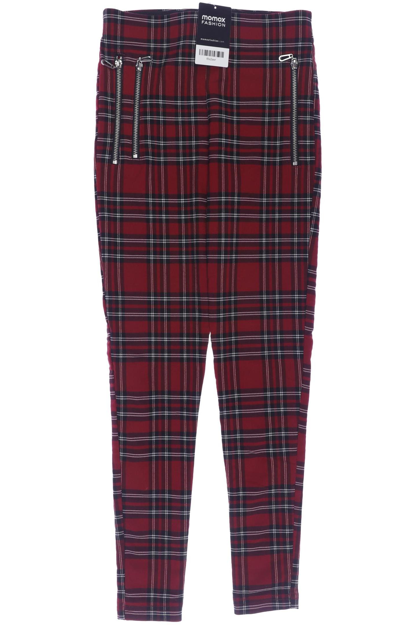 

Zara Damen Stoffhose, rot, Gr. 0