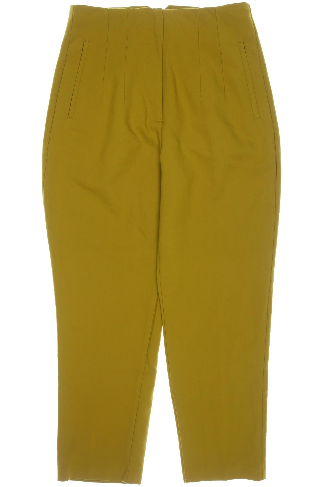 

Zara Damen Stoffhose, grün, Gr. 0