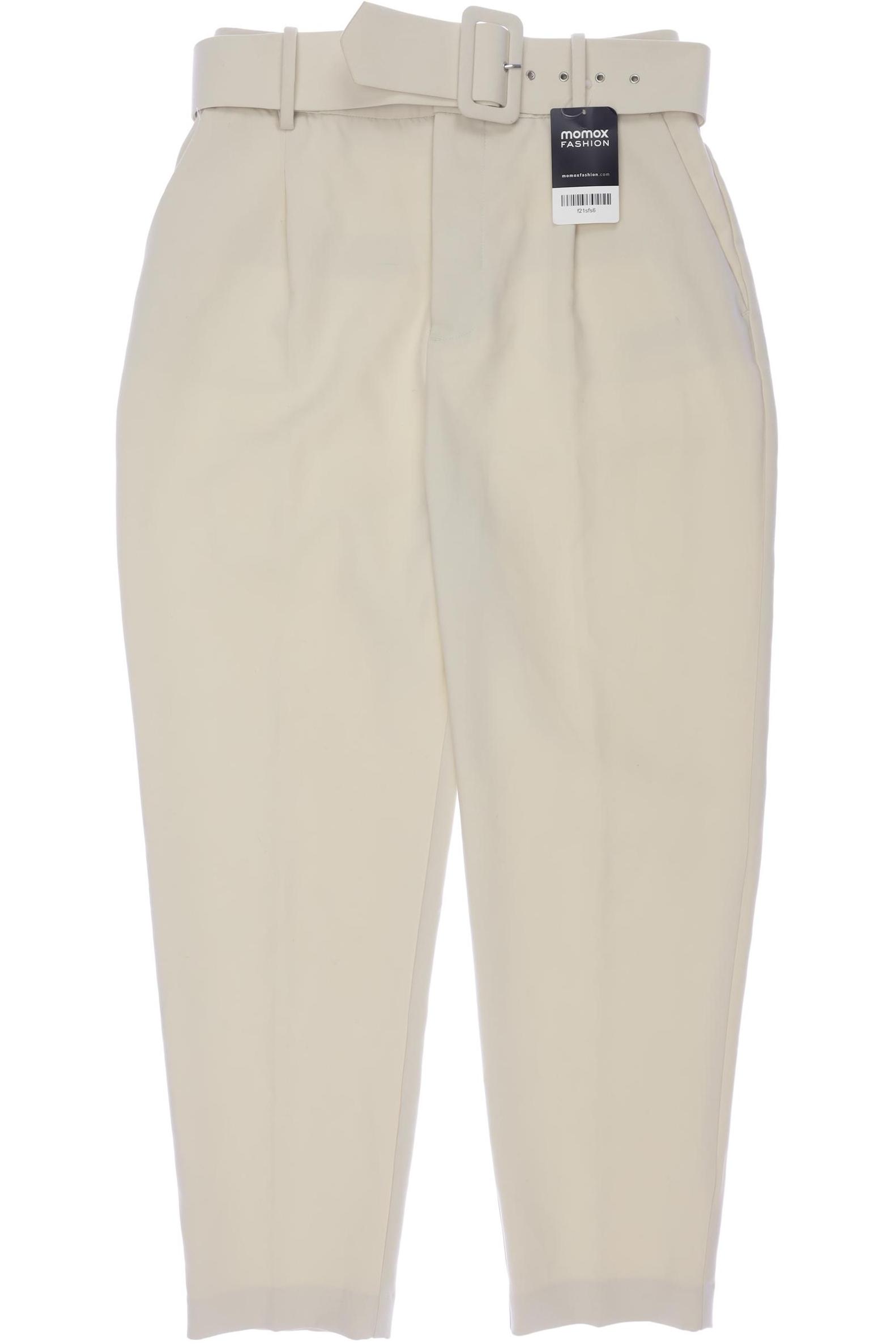 

Zara Damen Stoffhose, cremeweiß, Gr. 0