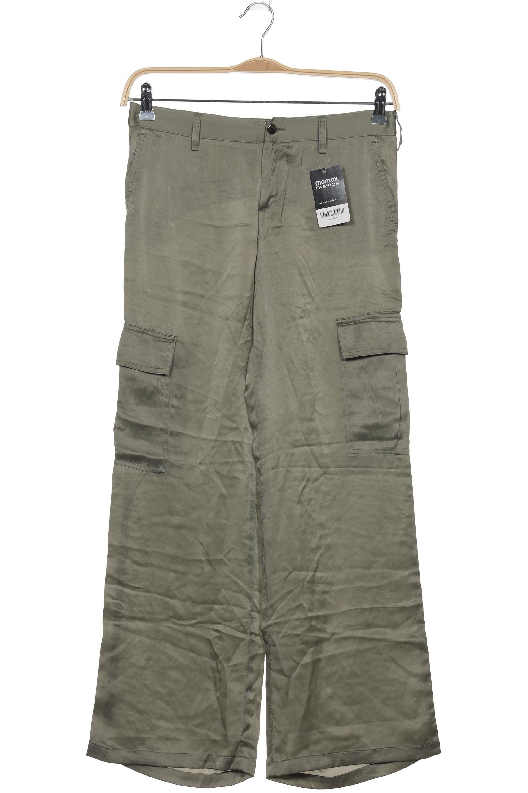 

Zara Damen Stoffhose, grün, Gr. 0