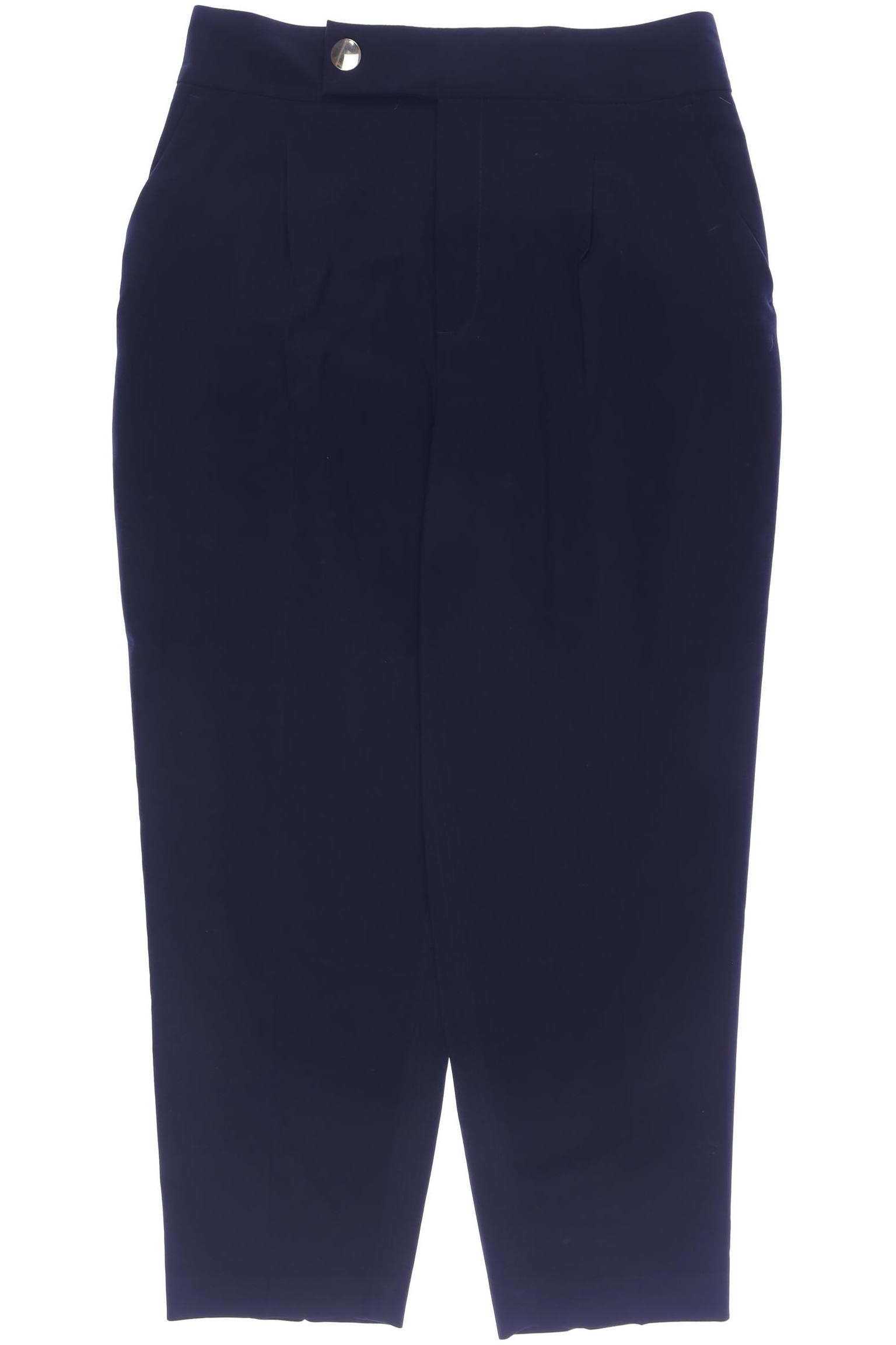

Zara Damen Stoffhose, marineblau, Gr. 0