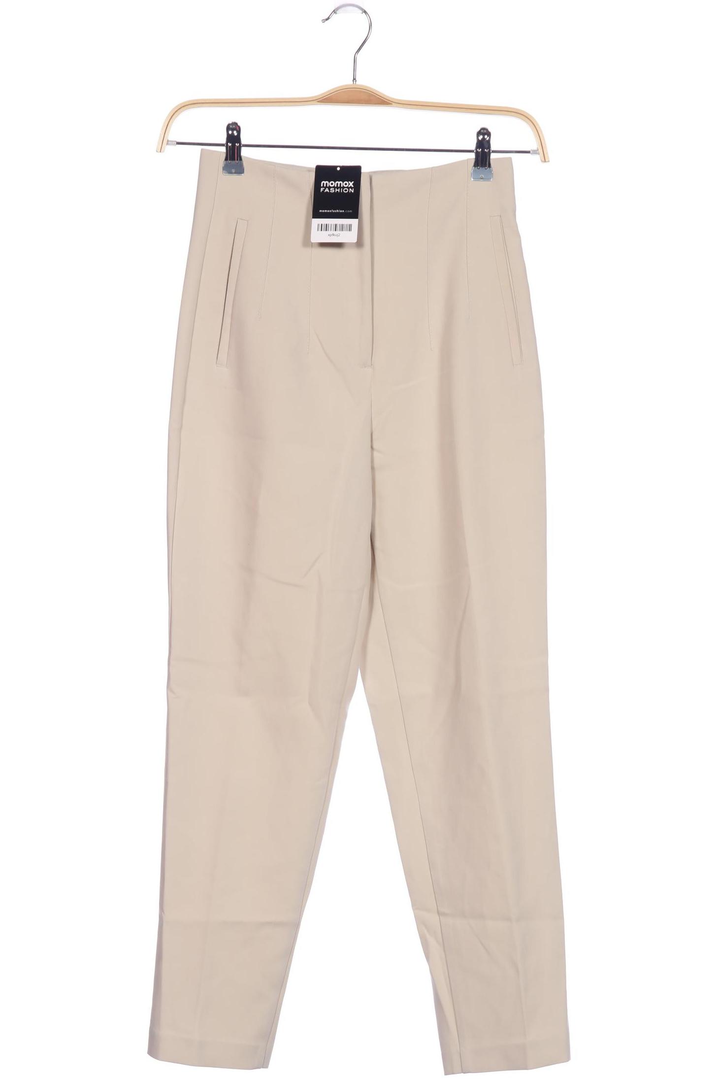 

Zara Damen Stoffhose, cremeweiß, Gr. 0