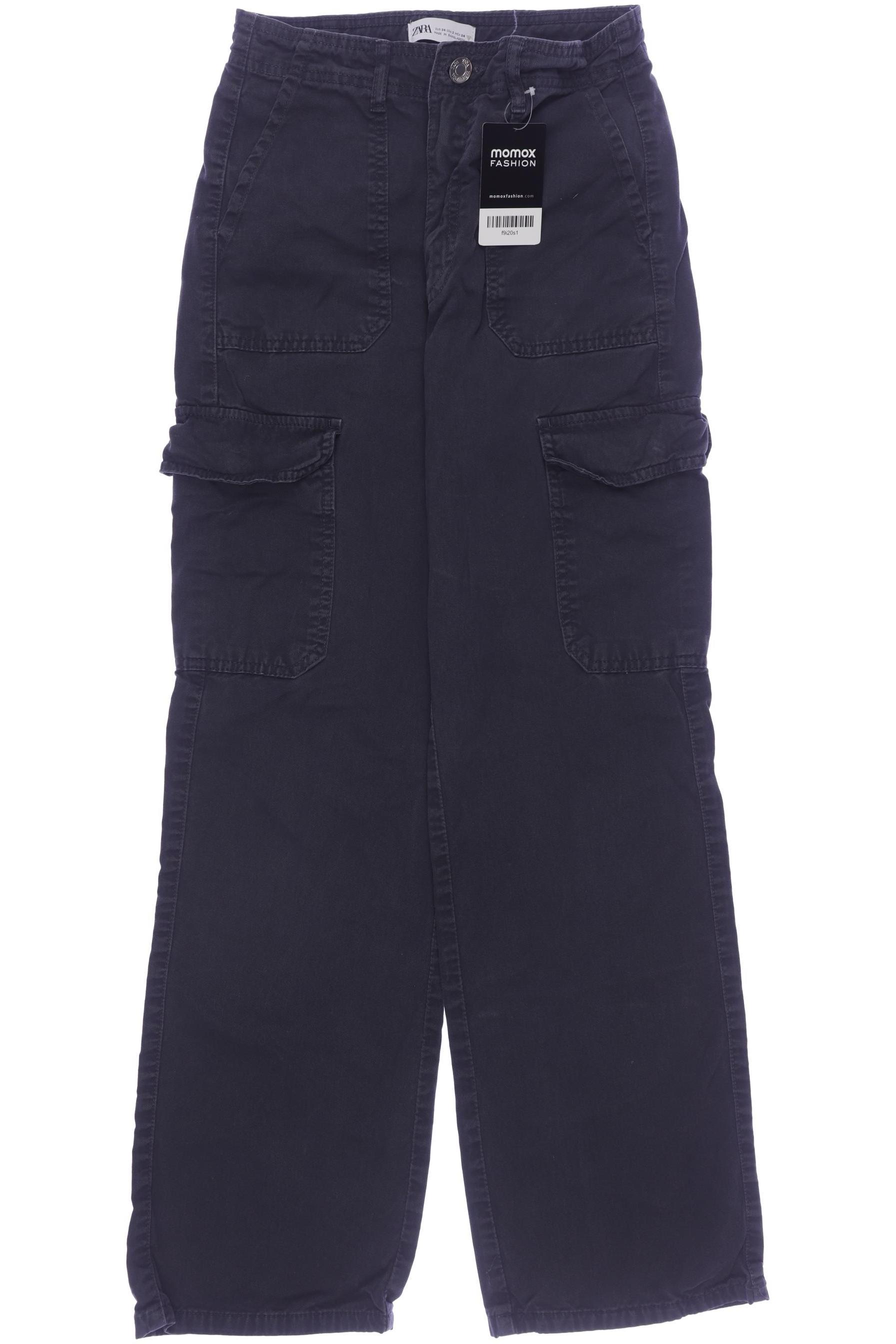

Zara Damen Stoffhose, marineblau, Gr. 34