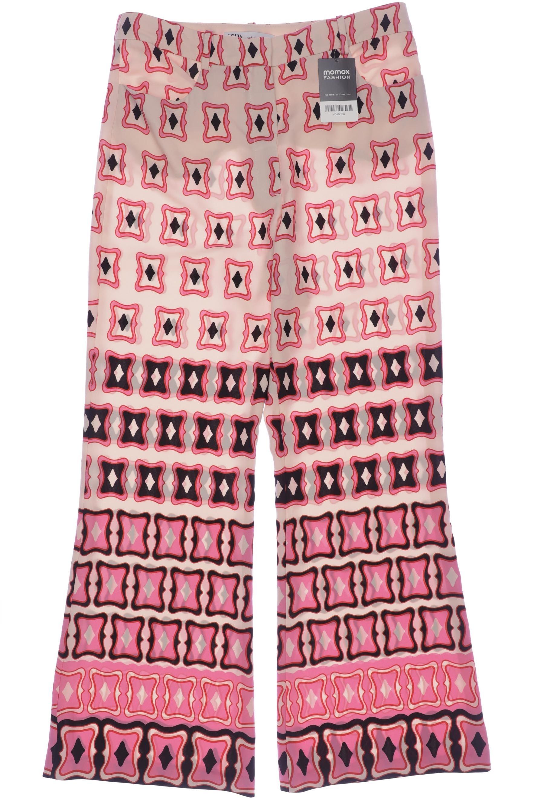 

Zara Damen Stoffhose, pink, Gr. 0