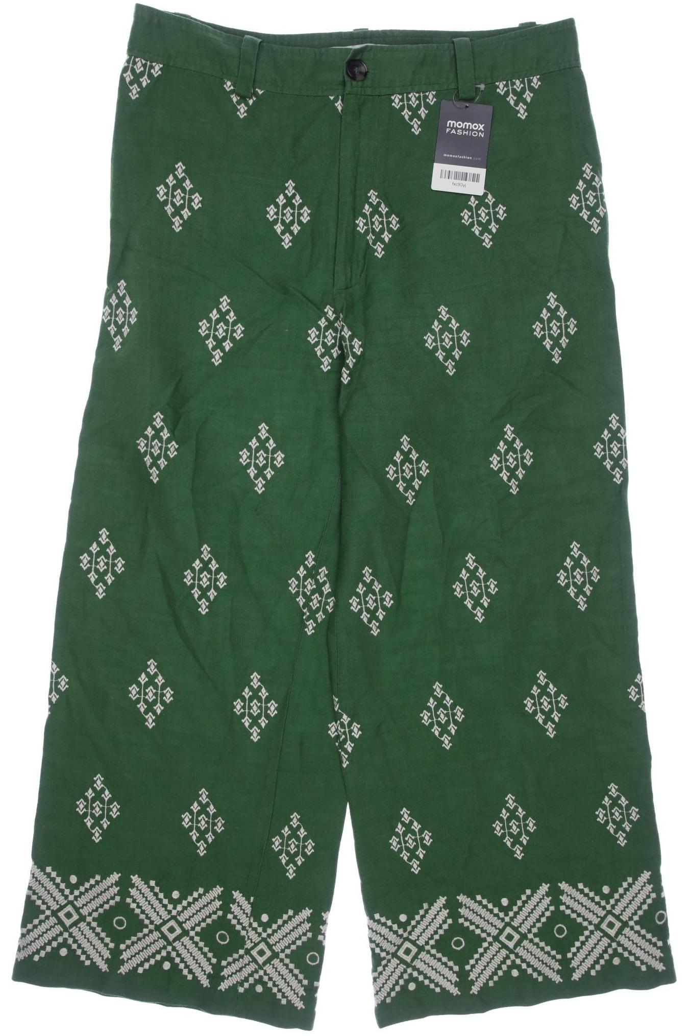 

Zara Damen Stoffhose, grün, Gr. 0