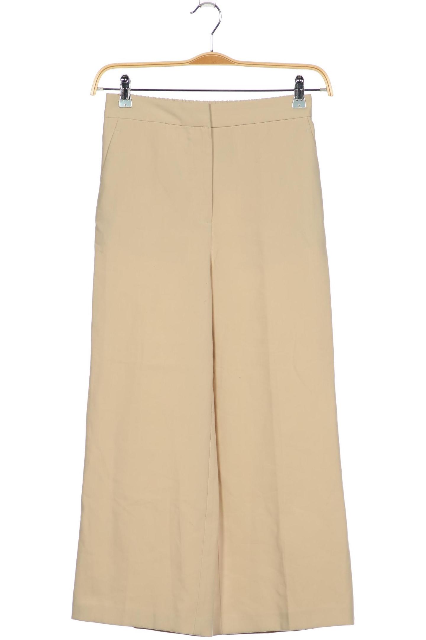 

Zara Damen Stoffhose, beige, Gr. 0