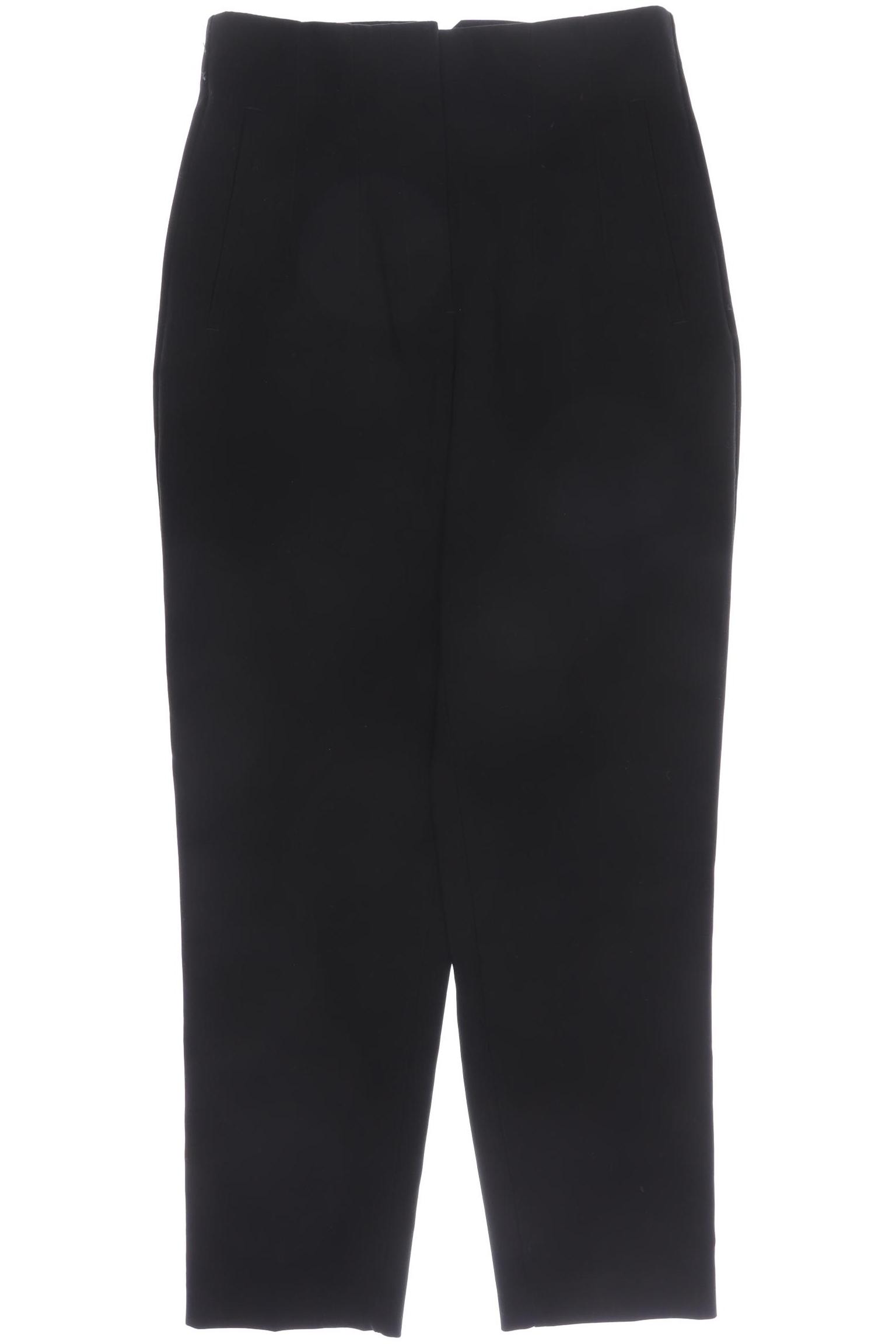 

Zara Damen Stoffhose, schwarz, Gr. 0