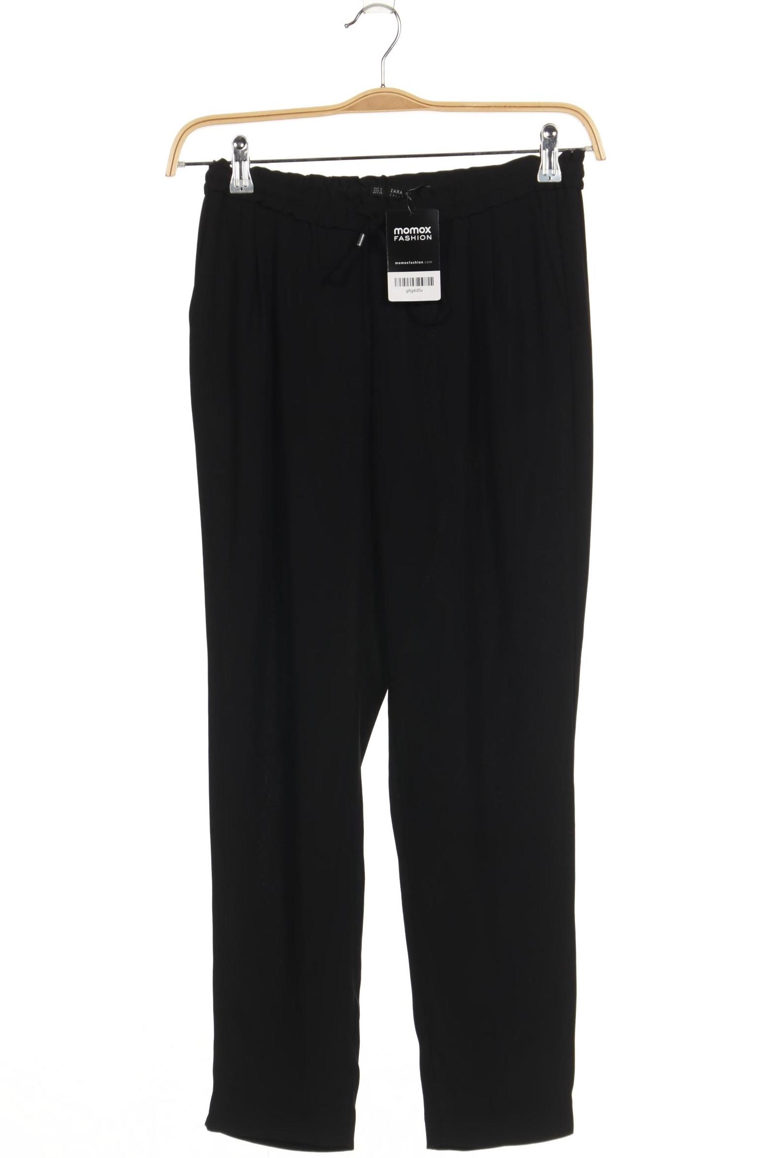 

Zara Damen Stoffhose, schwarz, Gr. 0