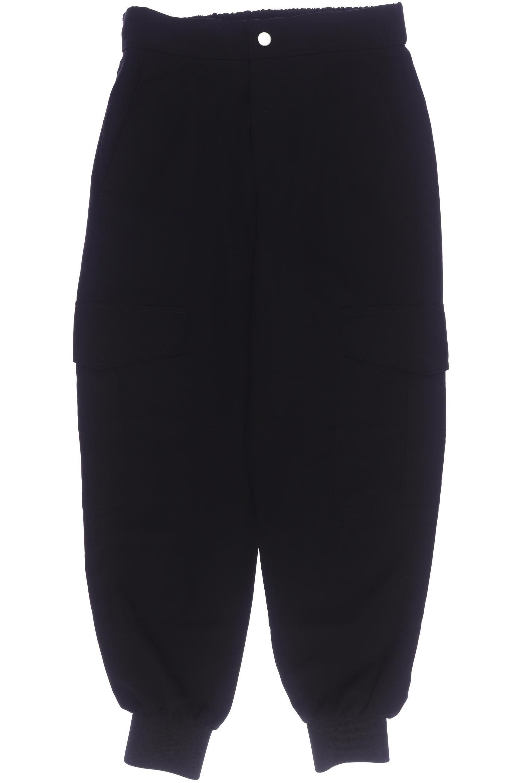 Thumbnail - Zara Damen Stoffhose, schwarz, Gr. 0