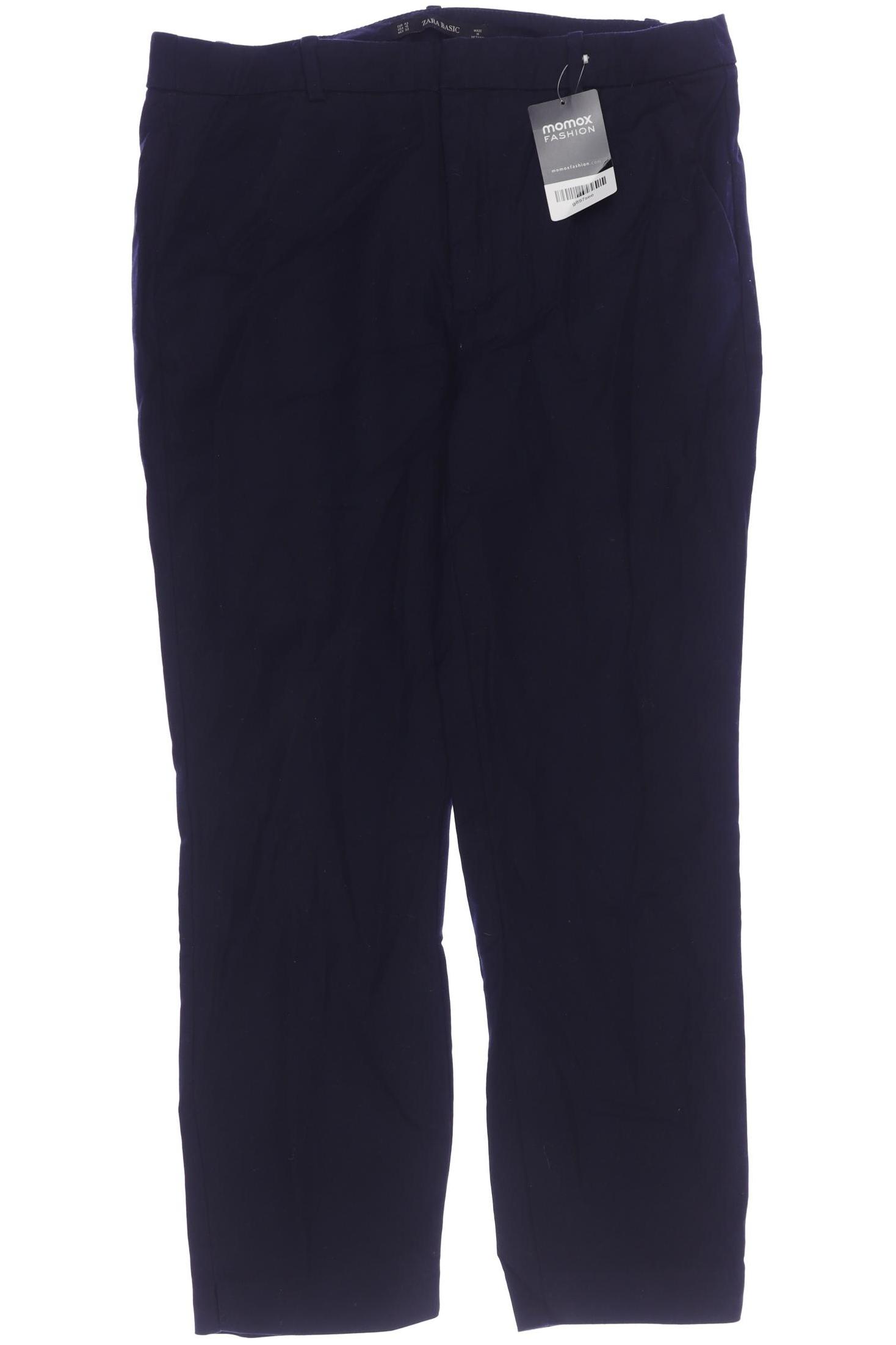 

Zara Damen Stoffhose, marineblau, Gr. 42