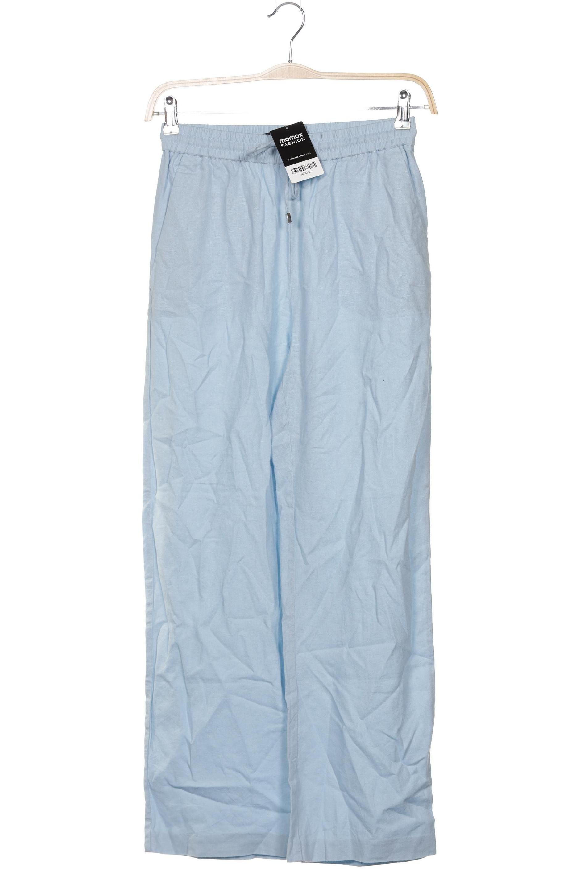 

Zara Damen Stoffhose, hellblau, Gr. 0