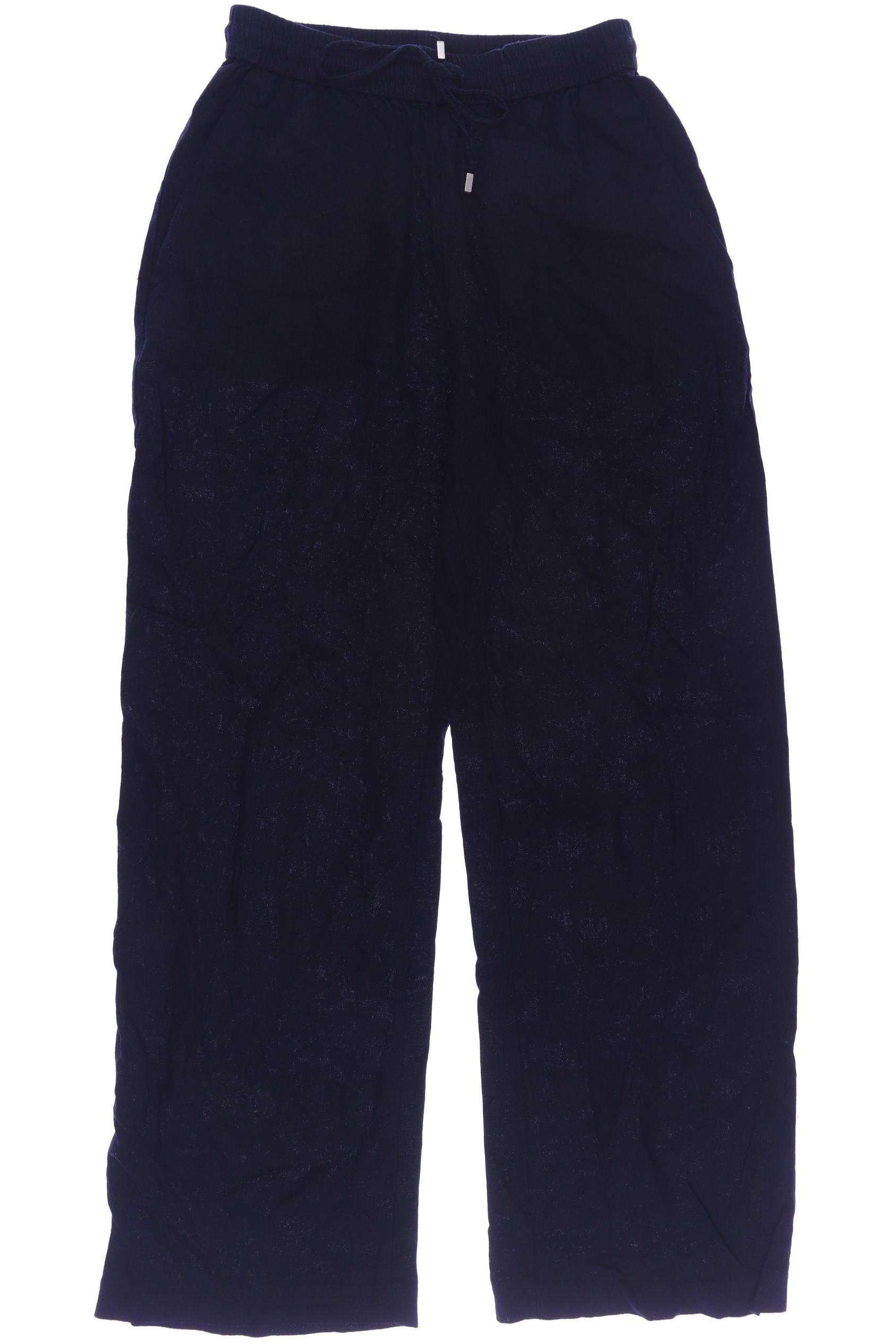 

Zara Damen Stoffhose, marineblau, Gr. 0