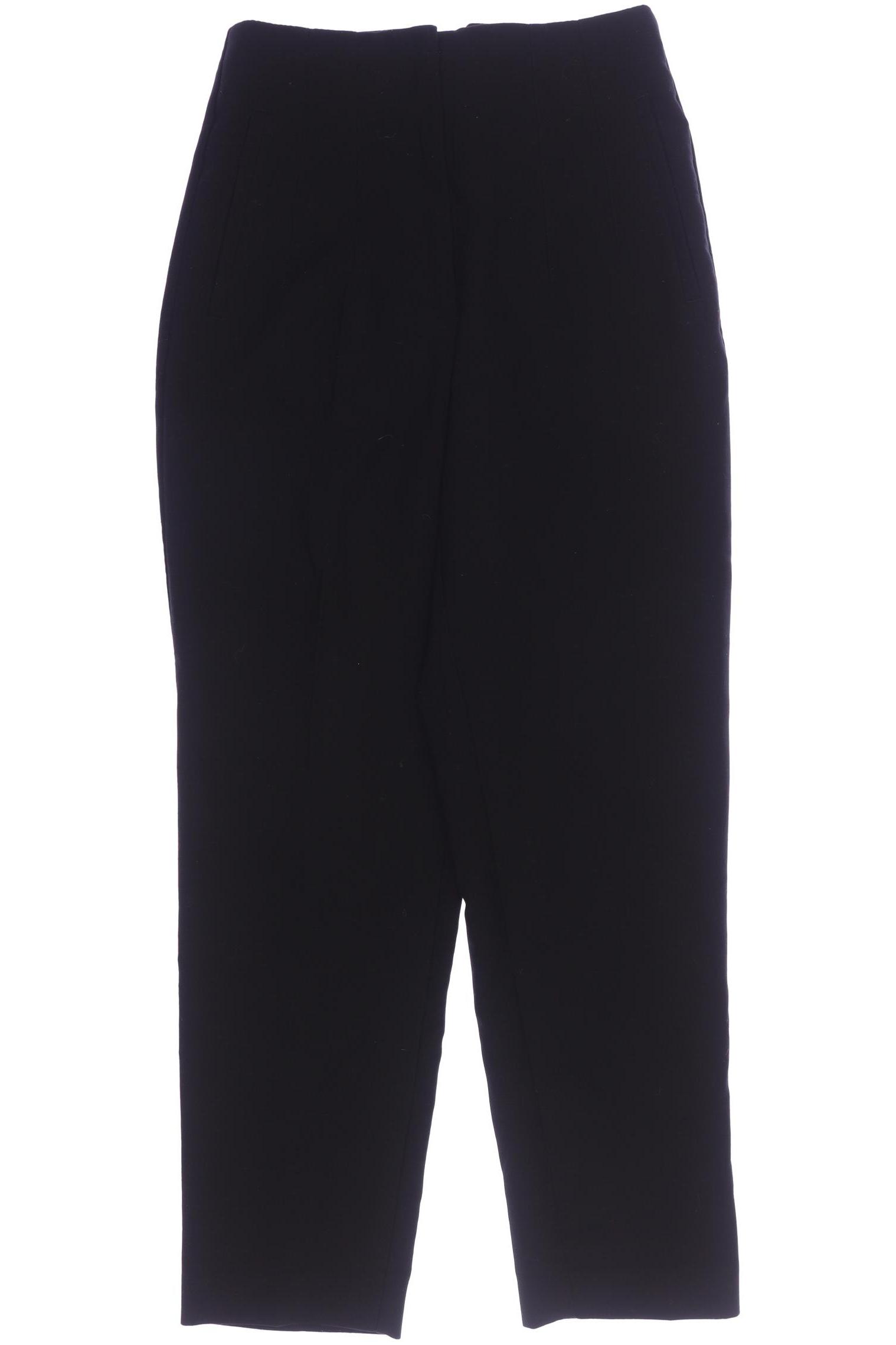 

Zara Damen Stoffhose, schwarz, Gr. 0