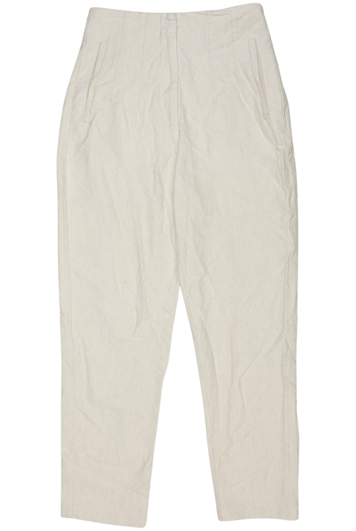 

Zara Damen Stoffhose, cremeweiß, Gr. 0