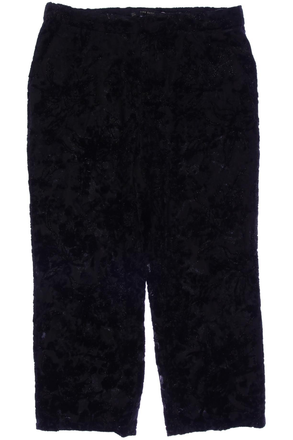 

Zara Damen Stoffhose, schwarz, Gr. 0