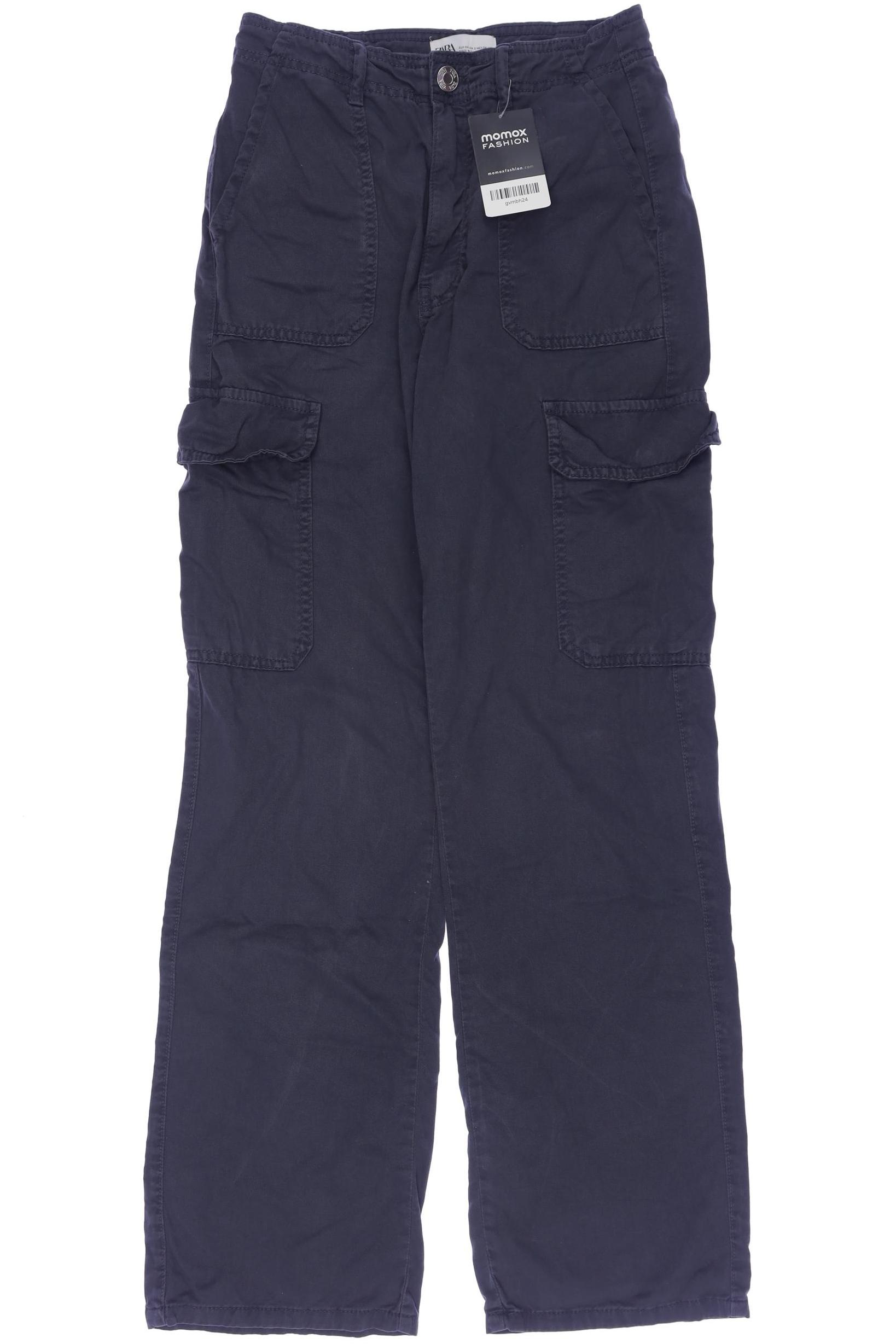 

Zara Damen Stoffhose, marineblau, Gr. 34