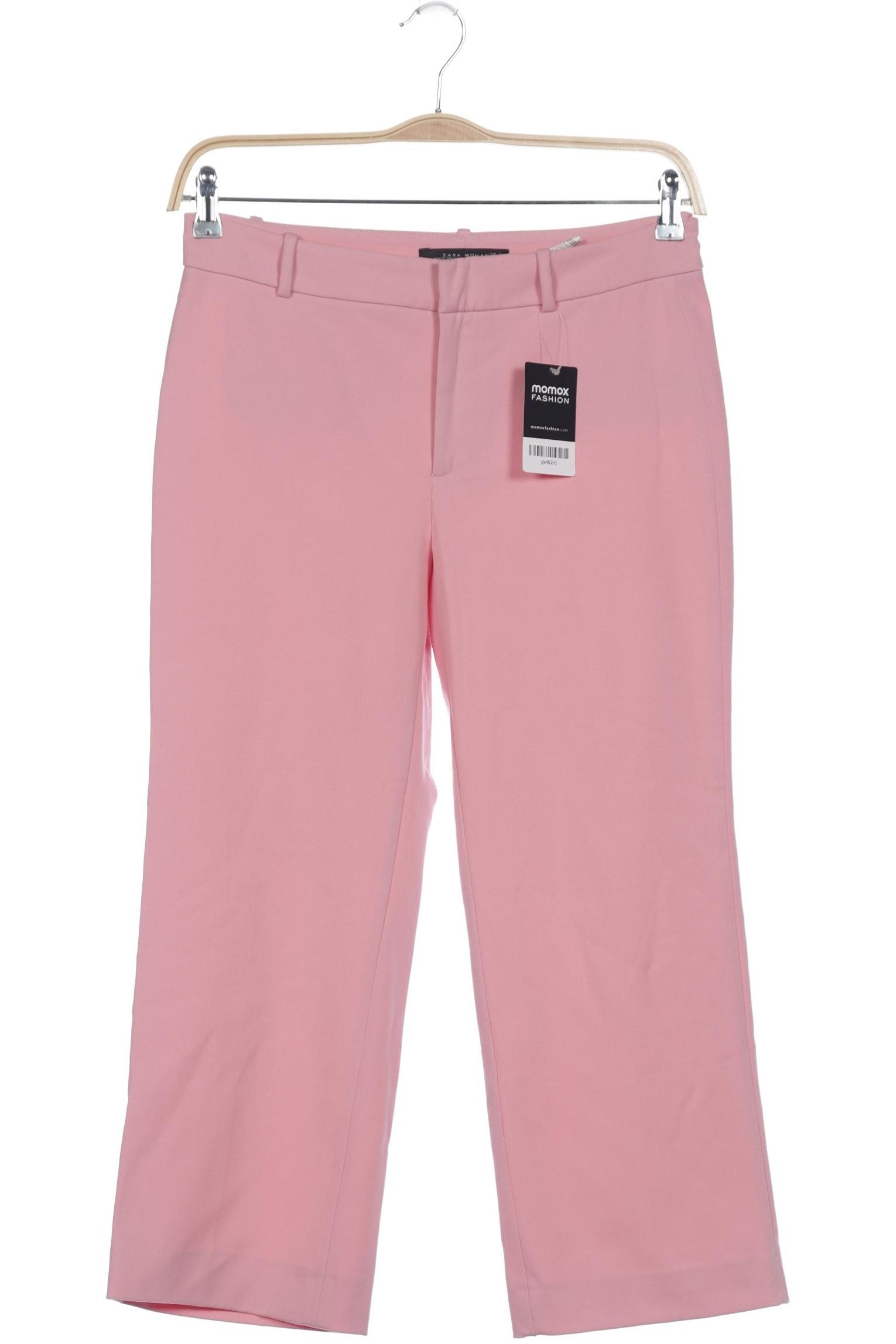 

Zara Damen Stoffhose, pink, Gr. 0