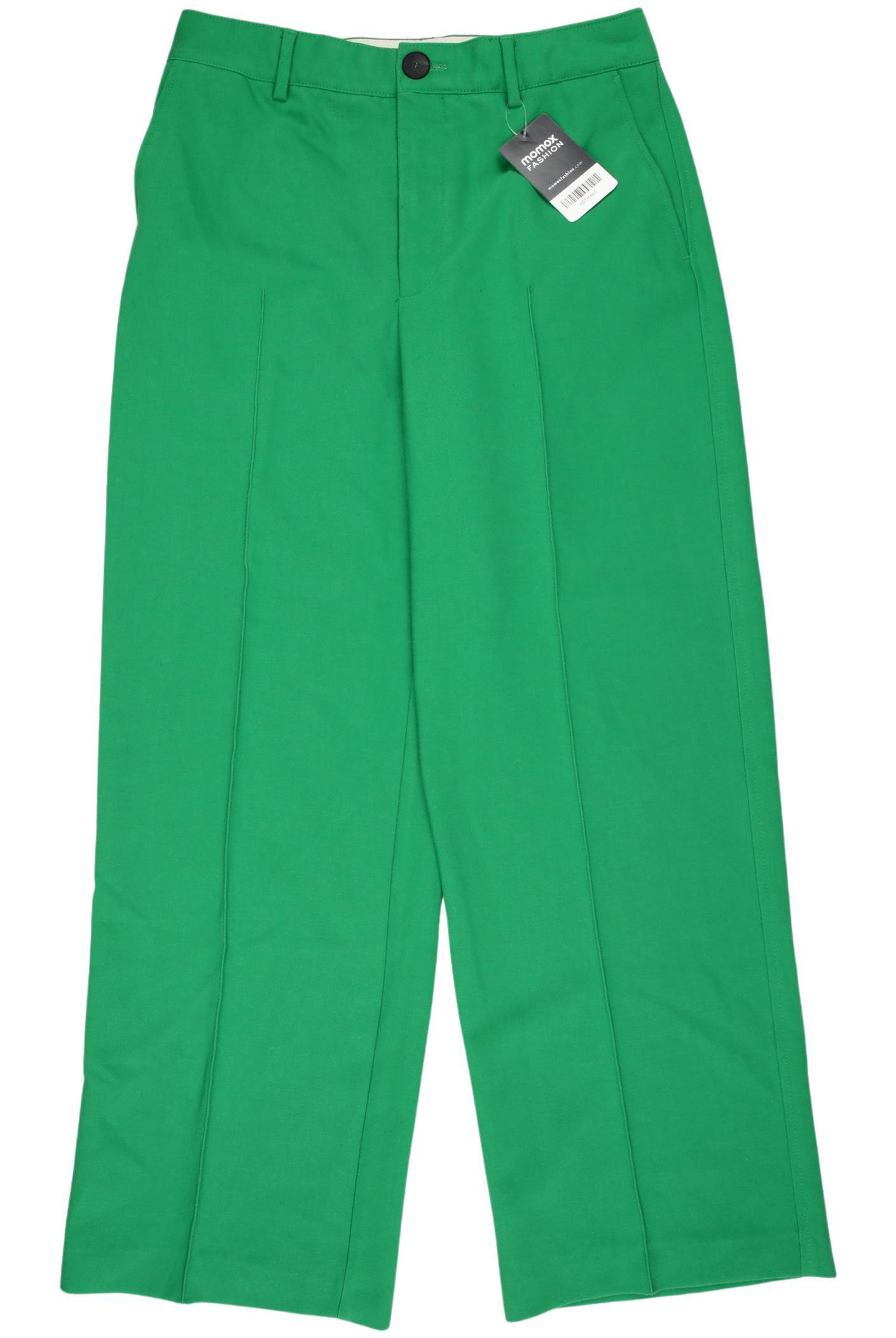 

Zara Damen Stoffhose, grün, Gr. 38
